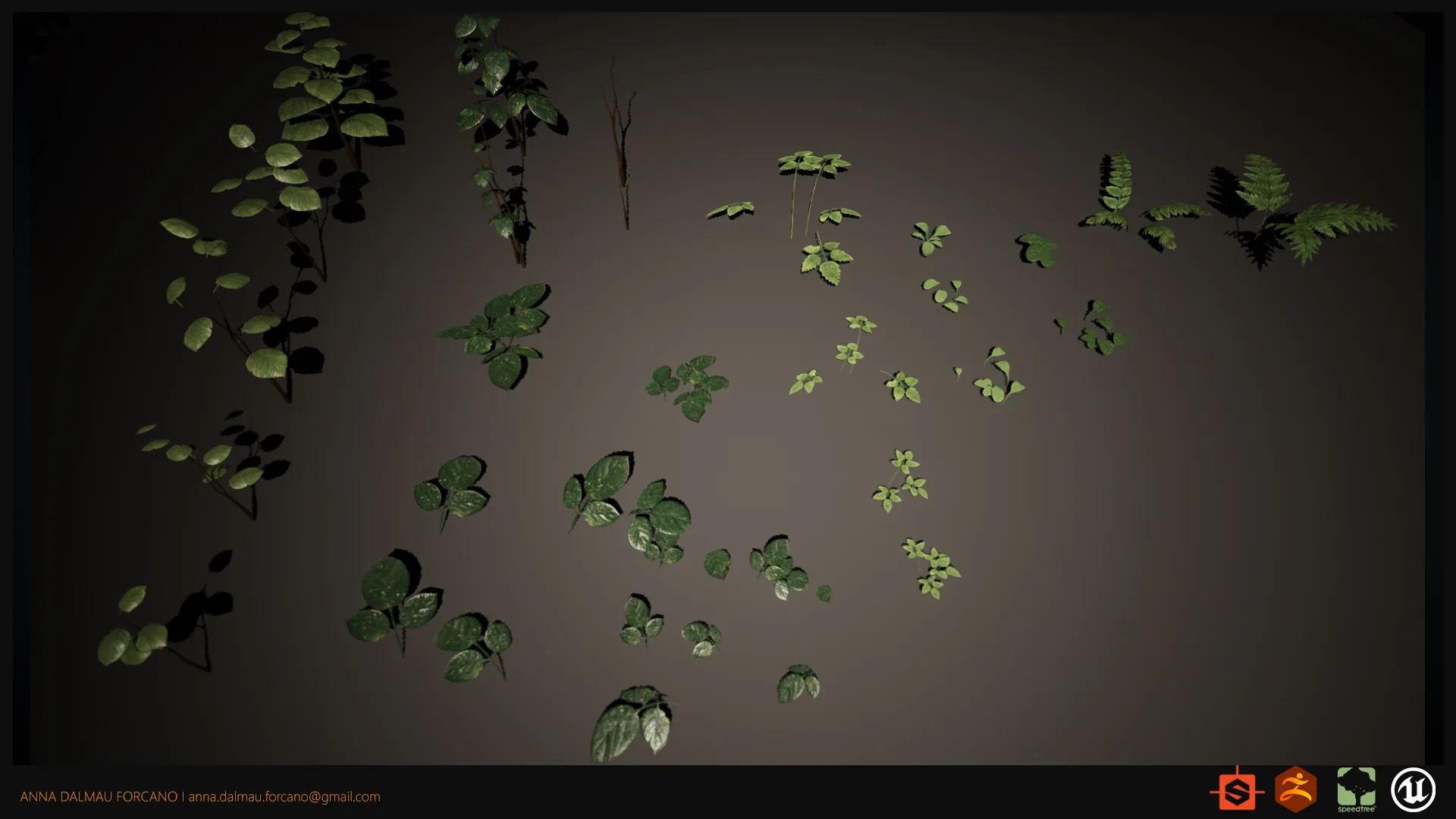 Как создать реалистичную листву с помощью ZBrush, SpeedTree и Substance 3D - изображение 15