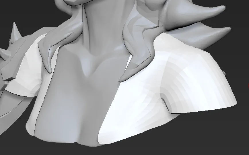 Sculpting Edgy Female Rock Star Character Bust In 3D - изображение 6
