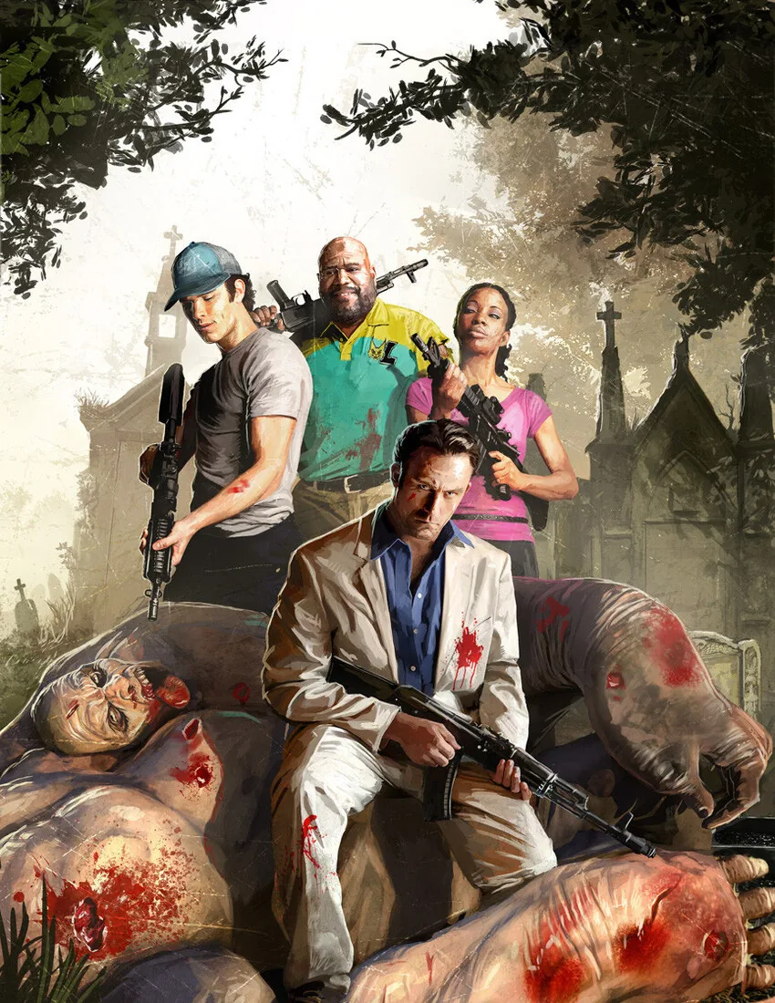 Ранние концепты персонажей для Left 4 Dead 2 от Петера Кёнига — изображение 8