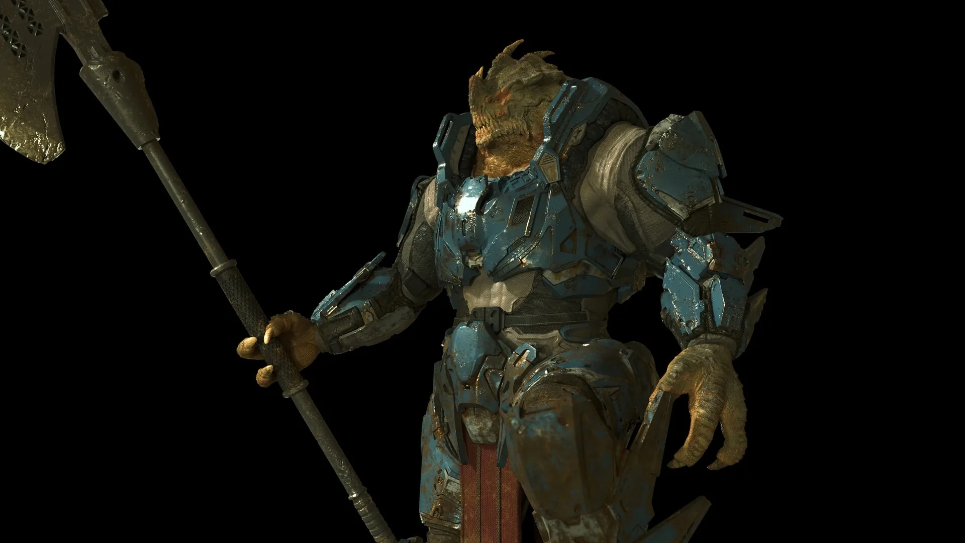 Сочетание рабочего процесса Skin и Hard-Surface в ZBrush и инструментах Substance - изображение 2