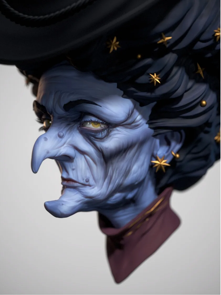 Recreating a Howl's Moving Castle Character with ZBrush & Marmoset Toolbag - изображение 2