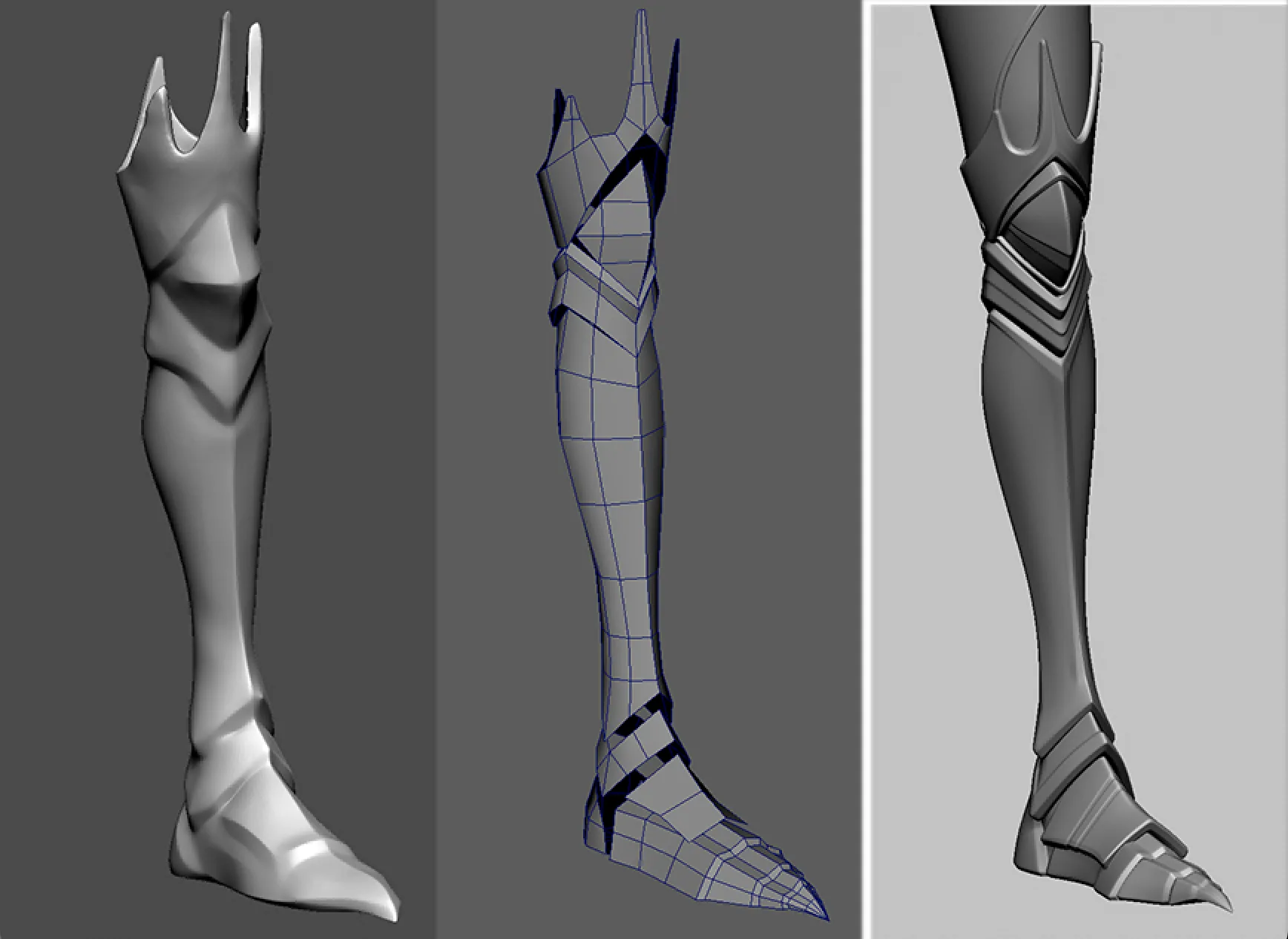 Использование ZBrush и Maya для создания персонажа-человека-летучей мыши — изображение 1