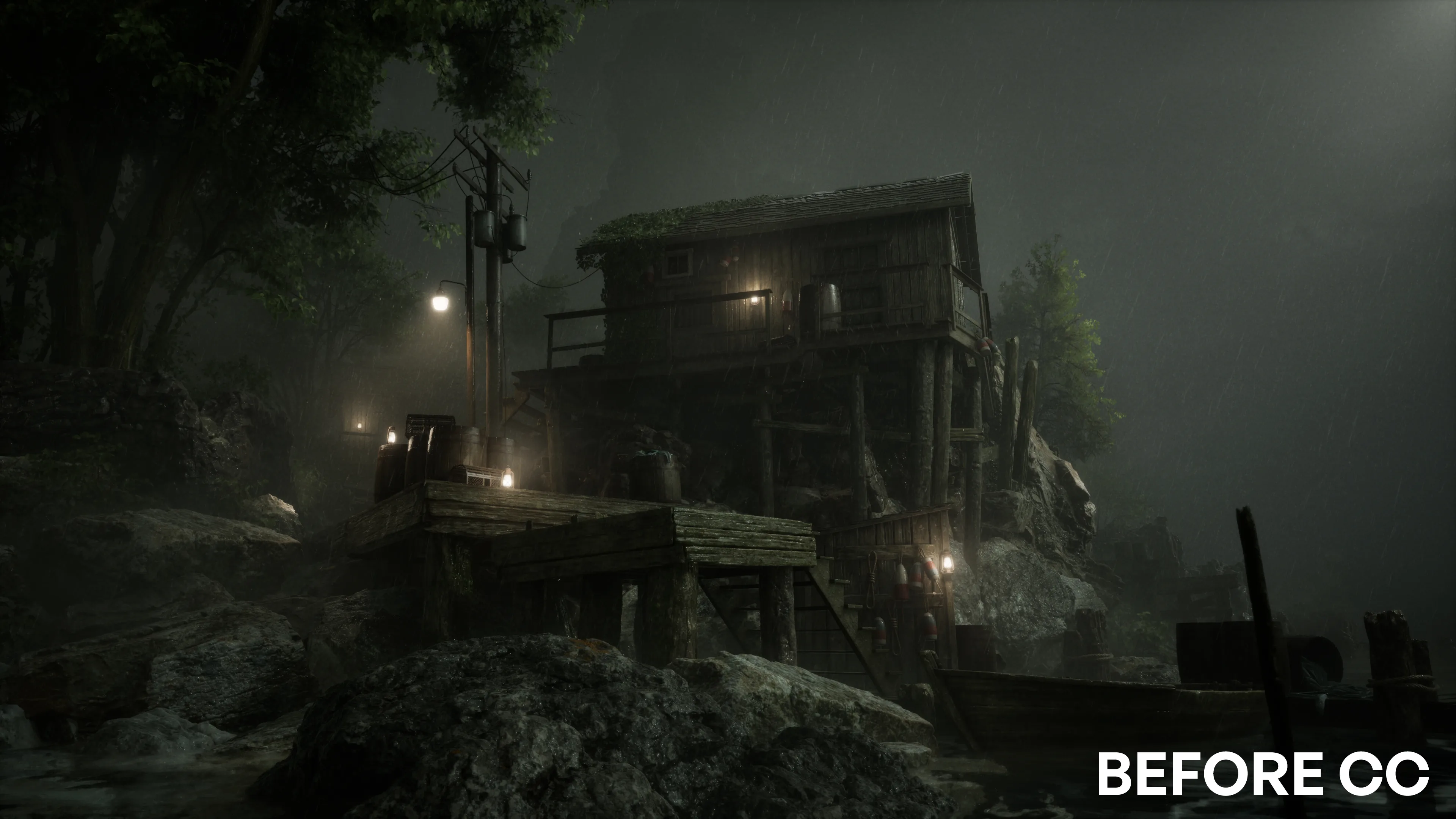 Building Moody Coastal Fisherman Cabin Scene In UE5 - изображение 24