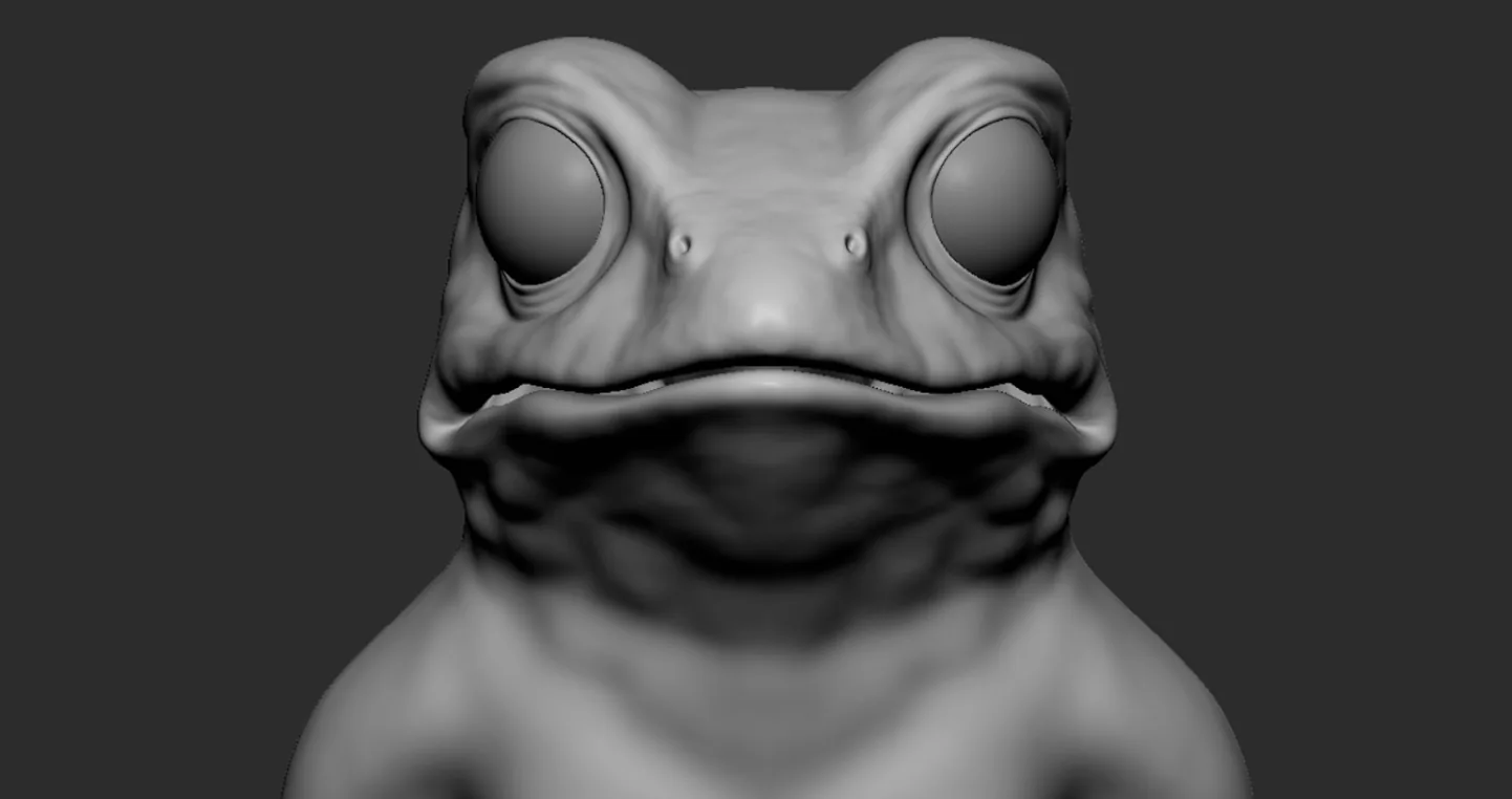 Sculpting & Texturing Realistic Toad Skin in ZBrush, Mari & Substance 3D - изображение 5