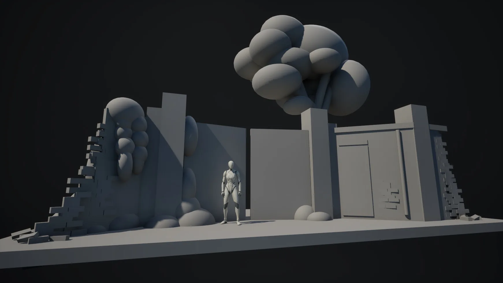 Создание диорамы реалистичных ржавых ворот с использованием ZBrush и Unreal Engine — изображение 4