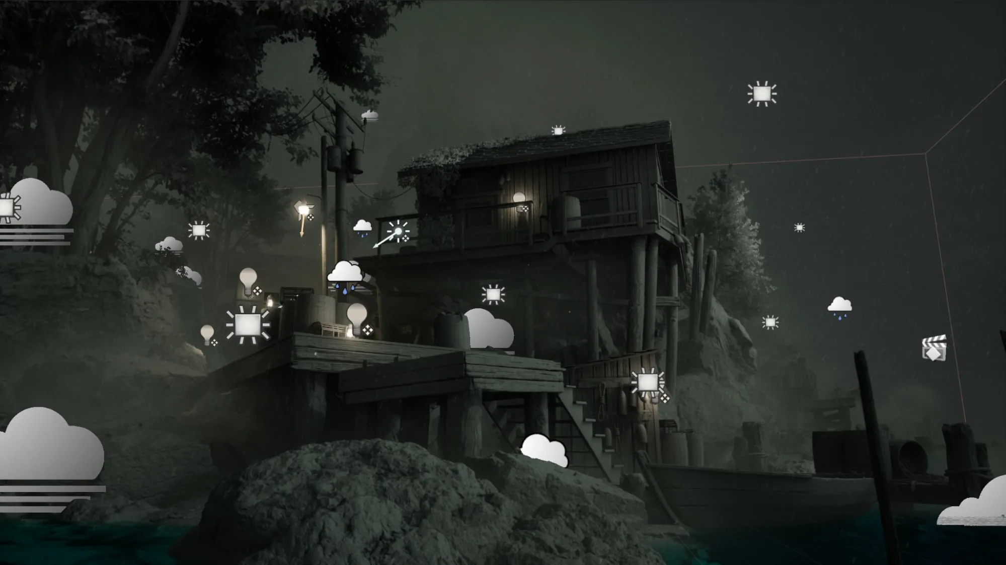 Building Moody Coastal Fisherman Cabin Scene In UE5 - изображение 23