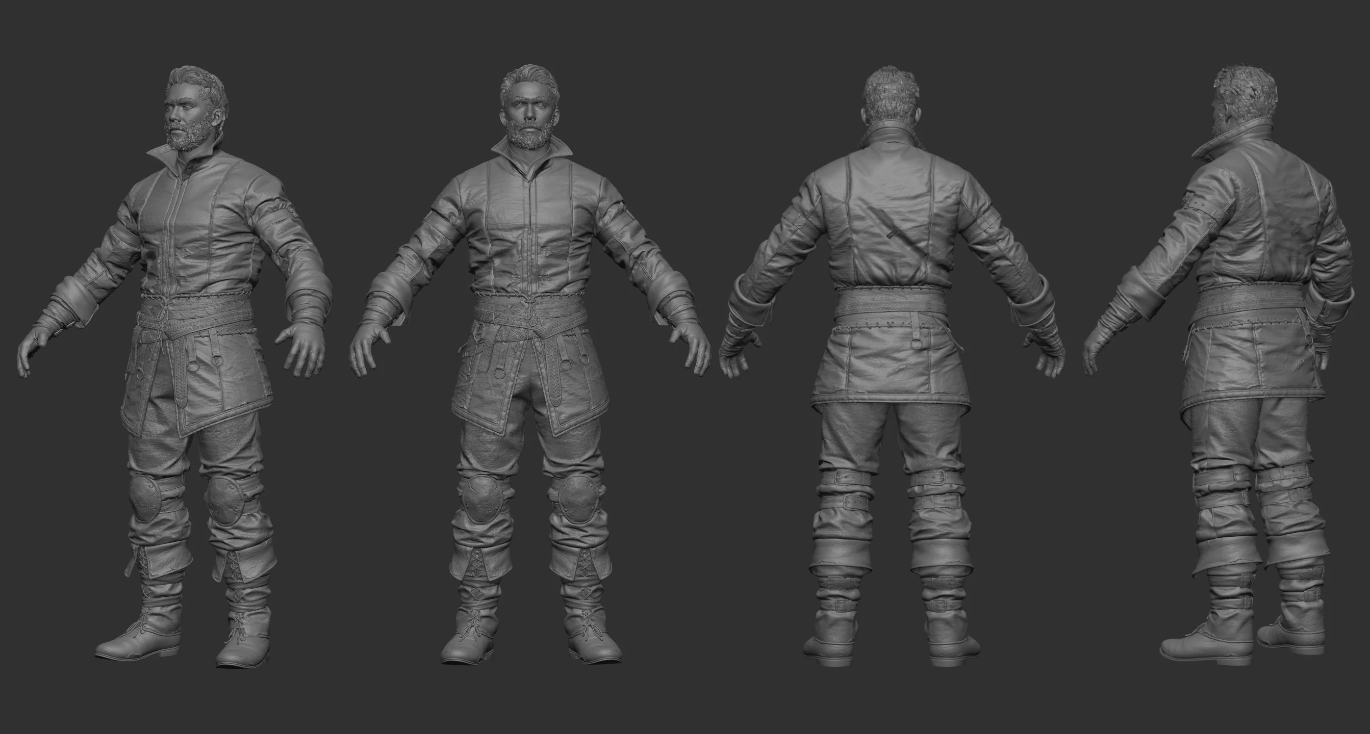 Как создать готового к игре средневекового персонажа в 3D - изображение 10