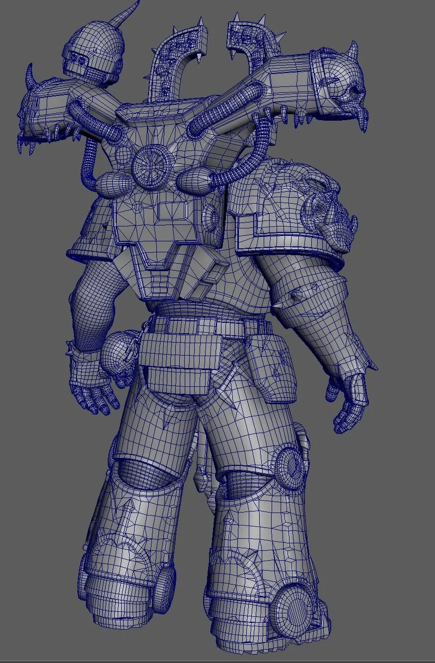 Game-Ready Fan Art Of Warhammer 40,000's Chaos Space Marine - изображение 19