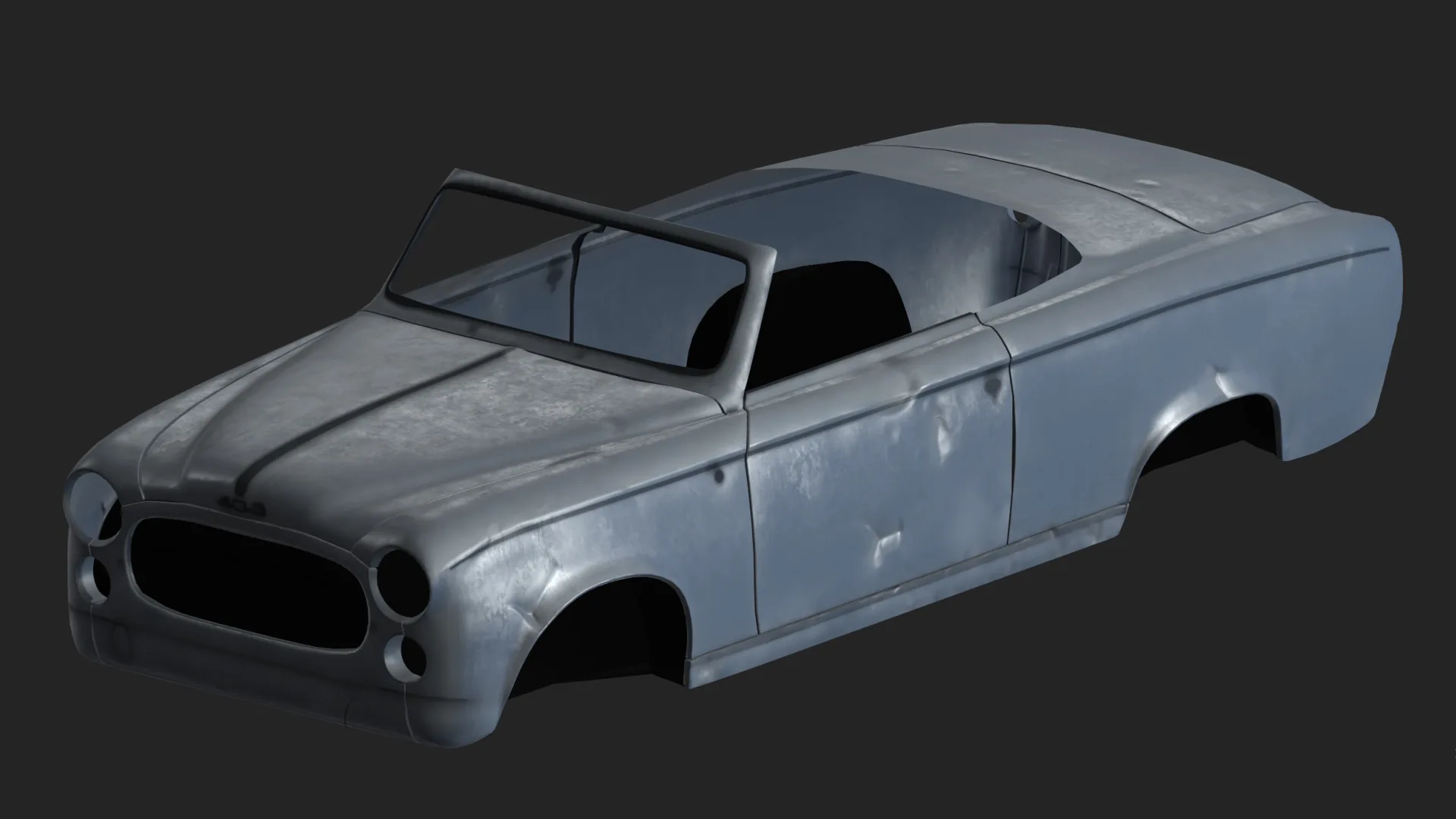 Создание готовой к игре модели Peugeot 403 с использованием Unreal Engine и Substance 3D - изображение 22