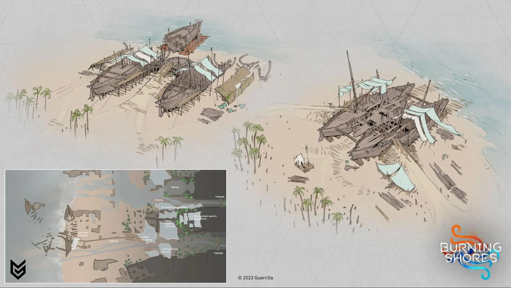 Designing Concepts & Props For Horizon Forbidden West Burning Shores DLC - изображение 9
