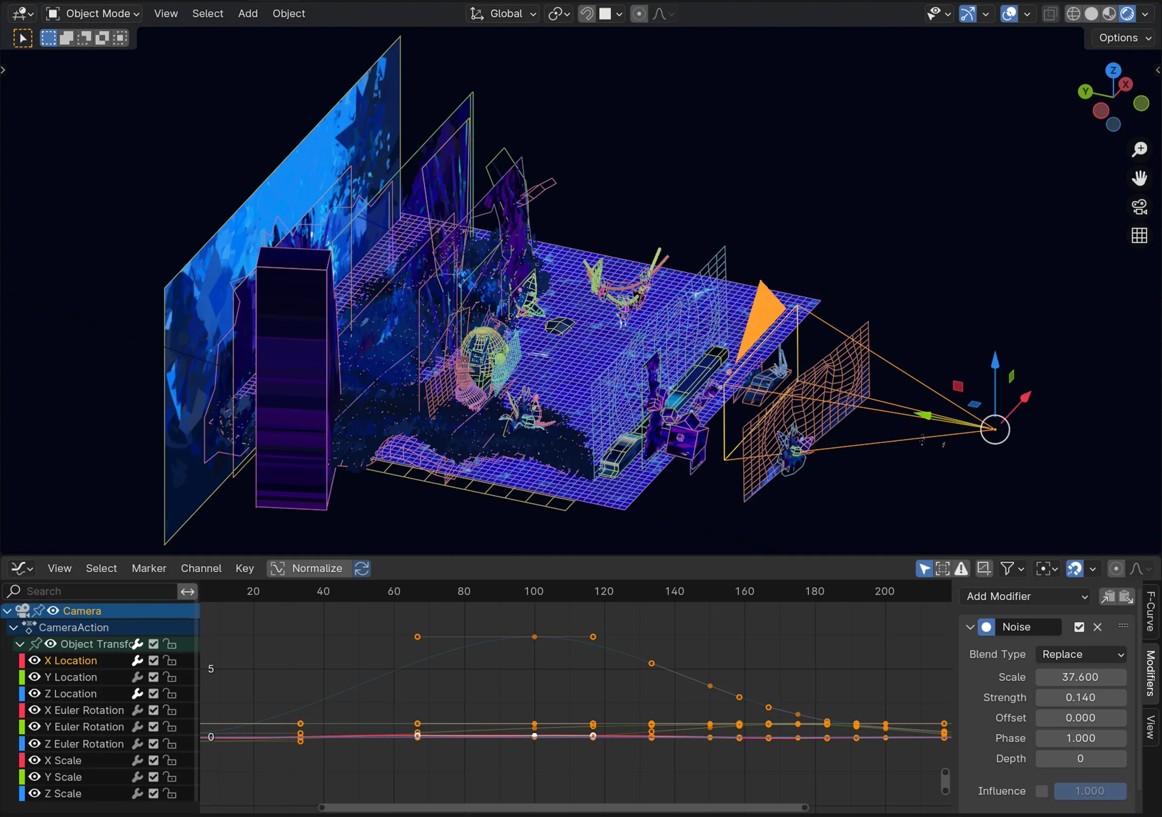 Узнайте, как превратить 2D-концепцию в анимированную 3D-сцену с помощью Blender - изображение 18
