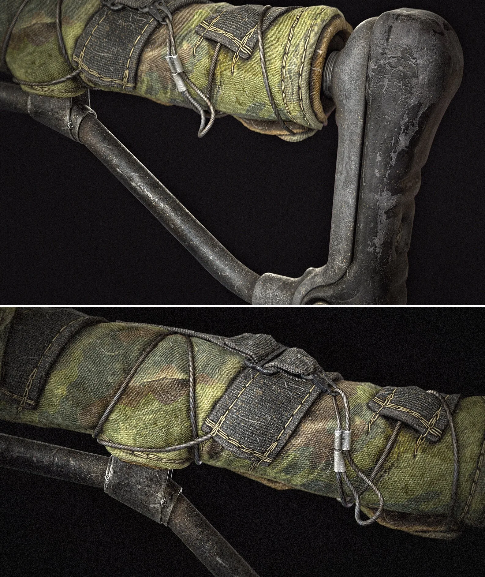 Создание состаренного оружия с реалистичным текстурированием с помощью ZBrush & Substance 3D — изображение 22