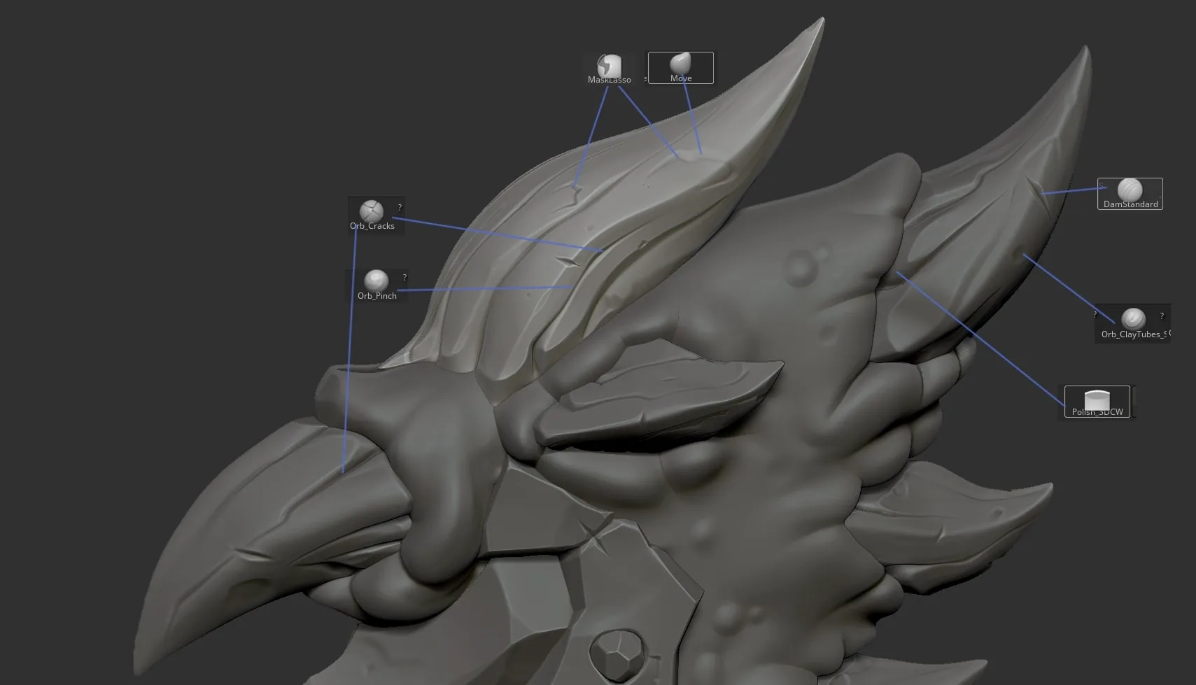 Создание вручную раскрашенного меча в стиле Wayfinder с помощью Substance 3D — изображение 5