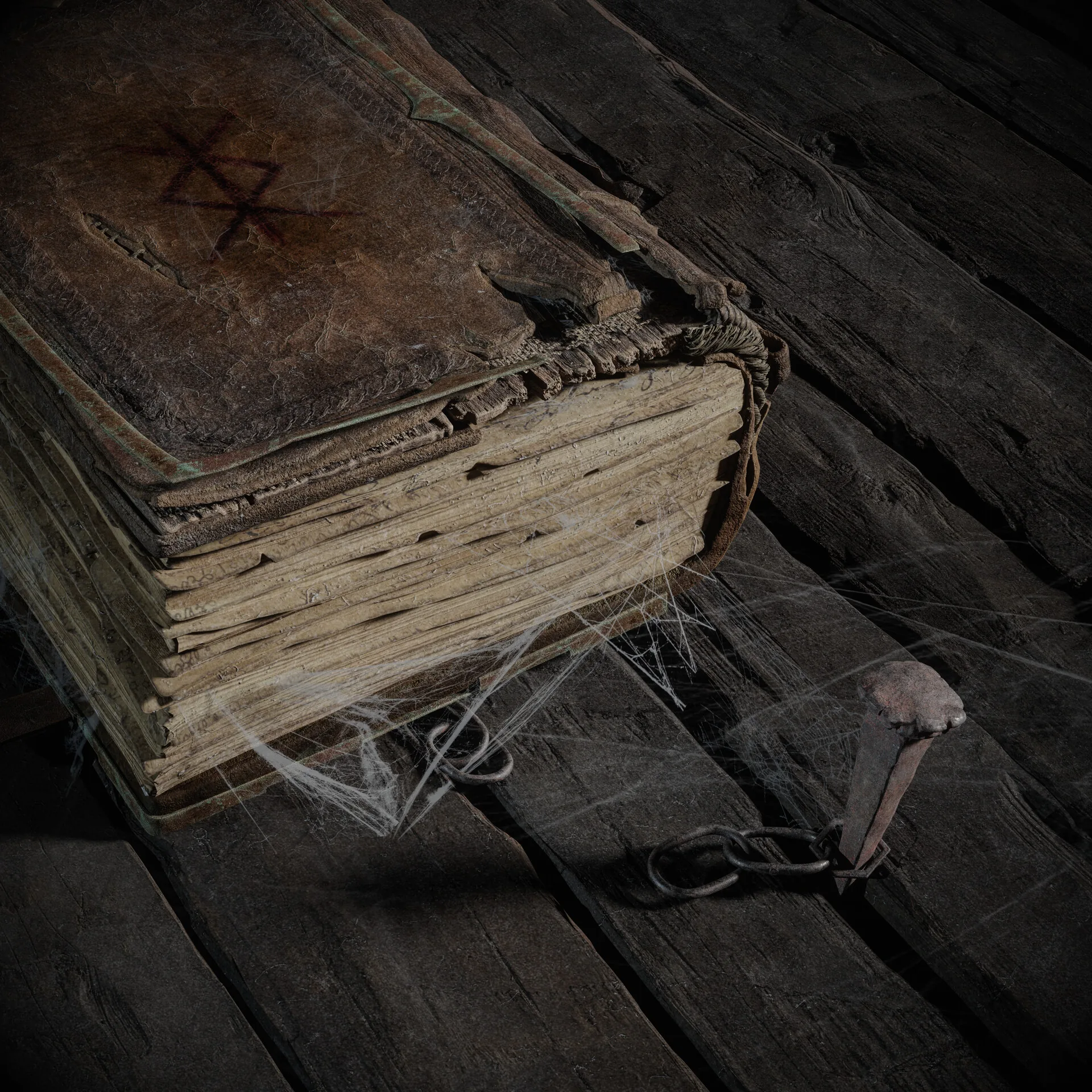 Crafting a Detailed Ancient Book with Maya & Substance 3D - изображение 20