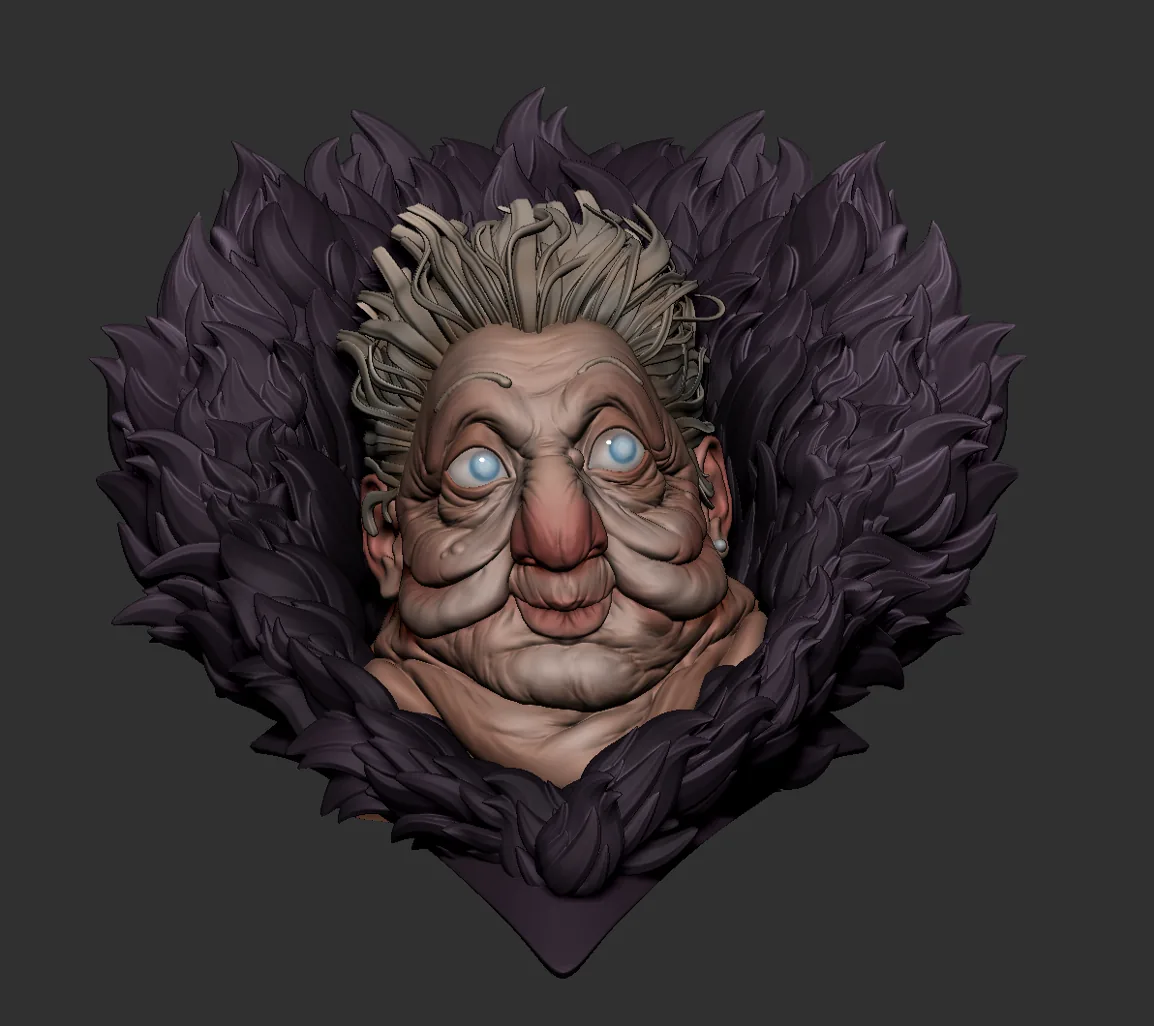 Воссоздание персонажа из Ходячего замка Хаула с помощью ZBrush и Marmoset Toolbag — изображение 4