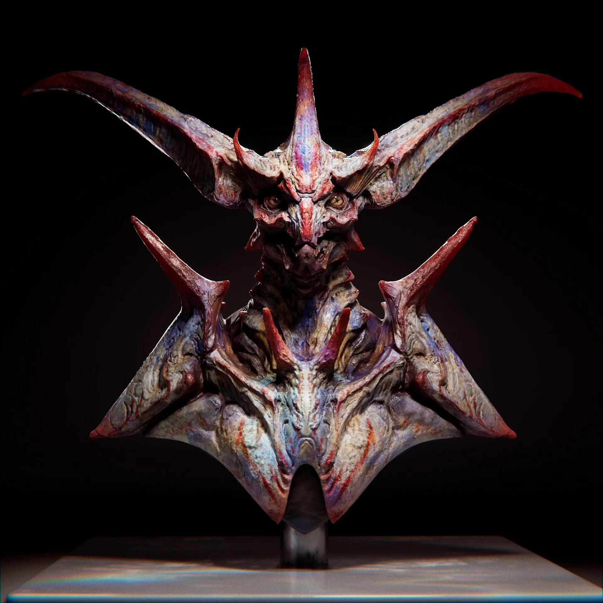 3D Alien Bust Sculpt Inspired By Mass Effect - изображение 2