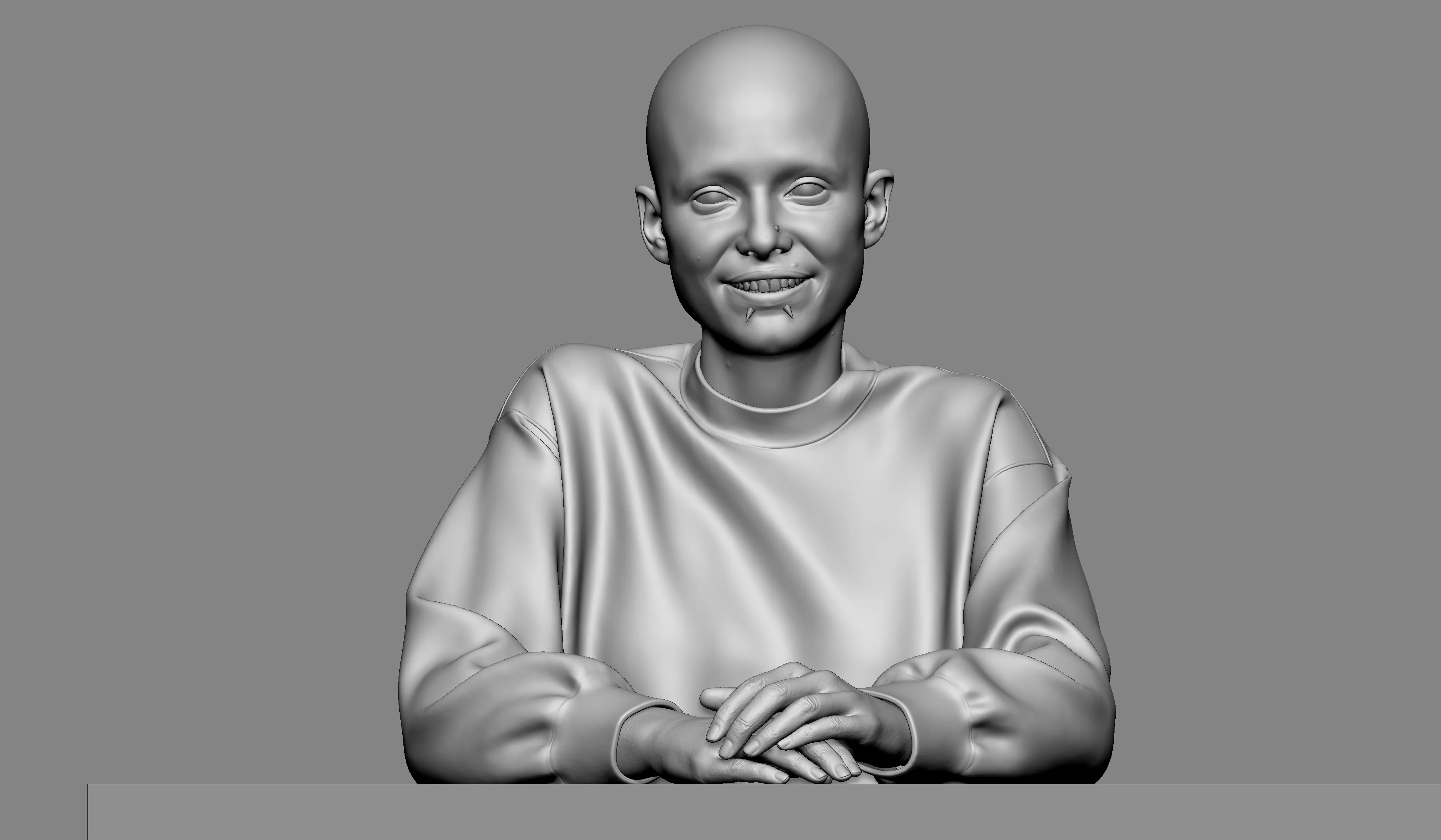 Как создать уютный реалистичный портрет женщины в 3D — изображение 6