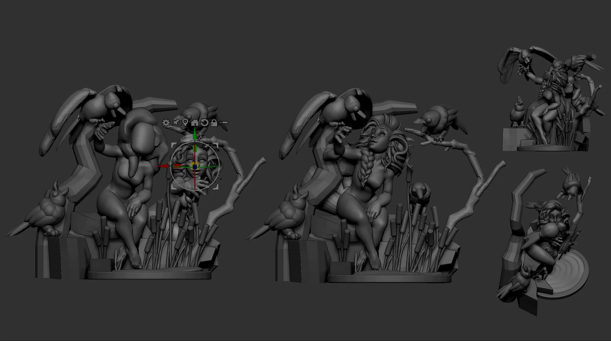 From Model to ZBrush Splash Screen: - изображение 19