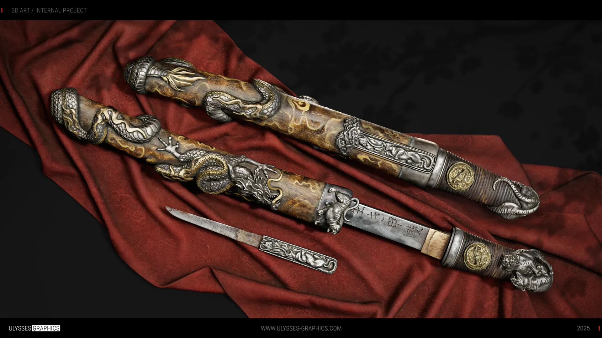 Создание традиционного японского оружия с помощью ZBrush & Substance 3D — изображение 1