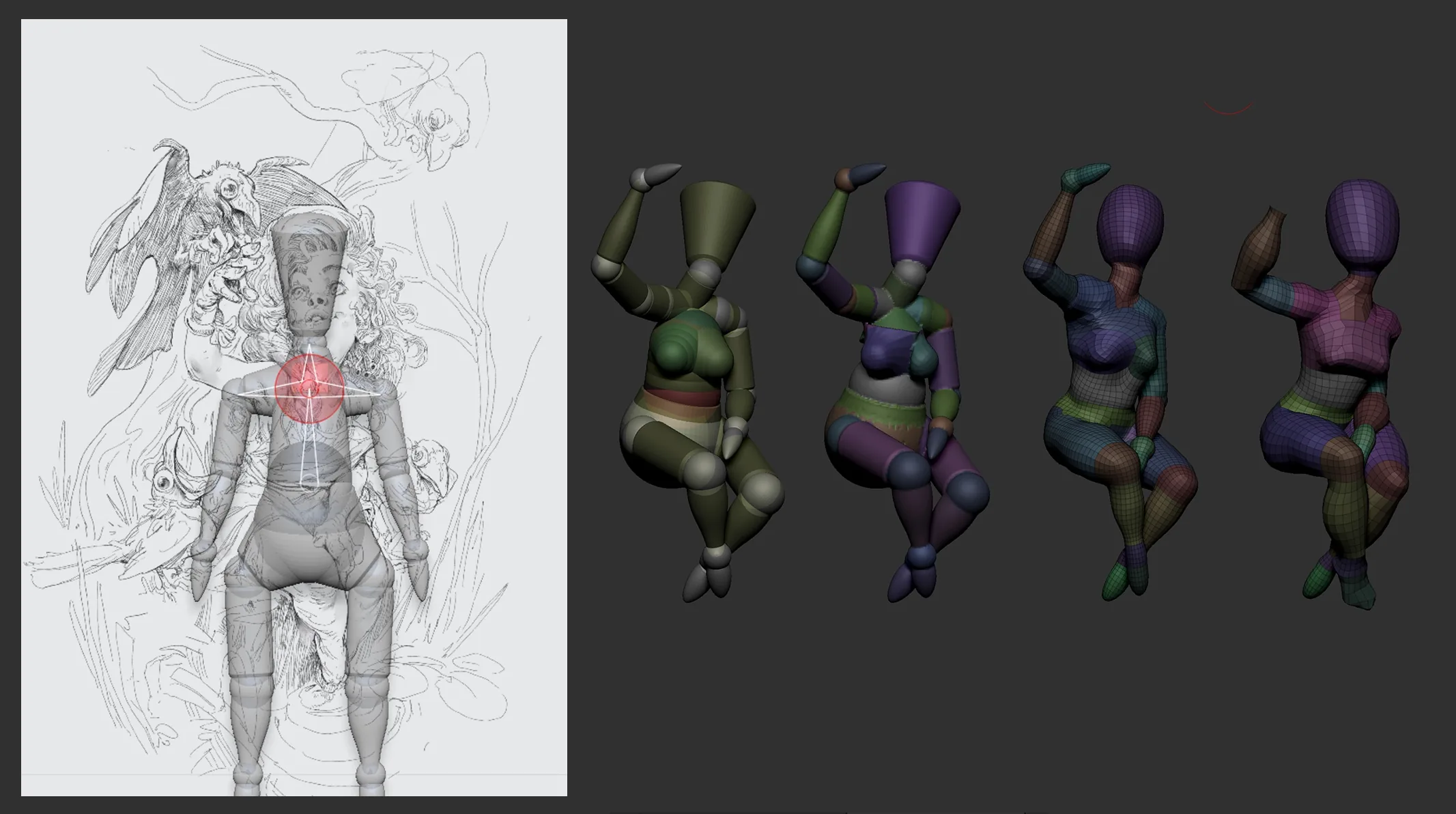 From Model to ZBrush Splash Screen: - изображение 7