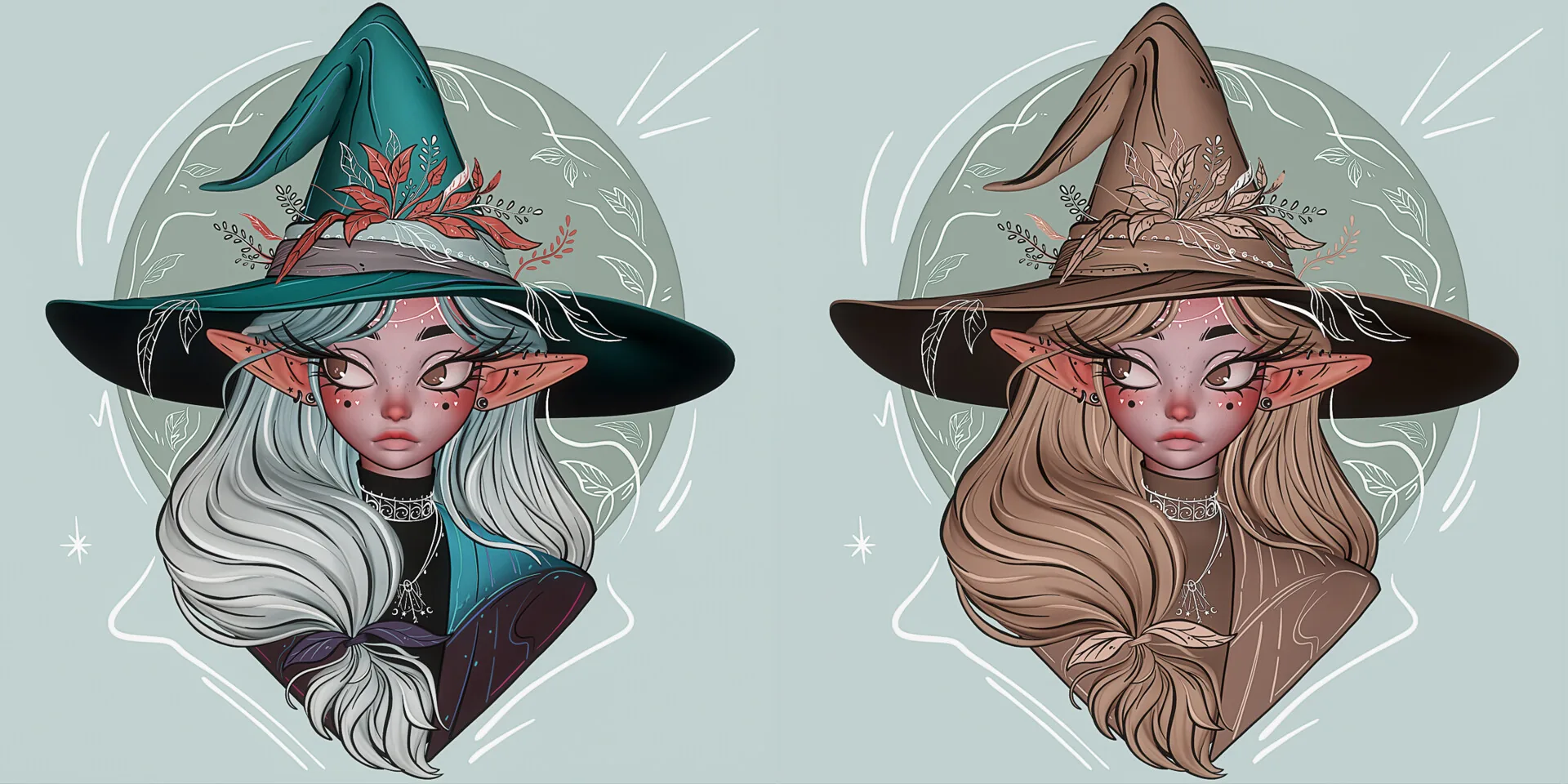 Рисованный стиль, маленькая ведьма, созданная с помощью ZBrush и Marmoset Toolbag — изображение 2