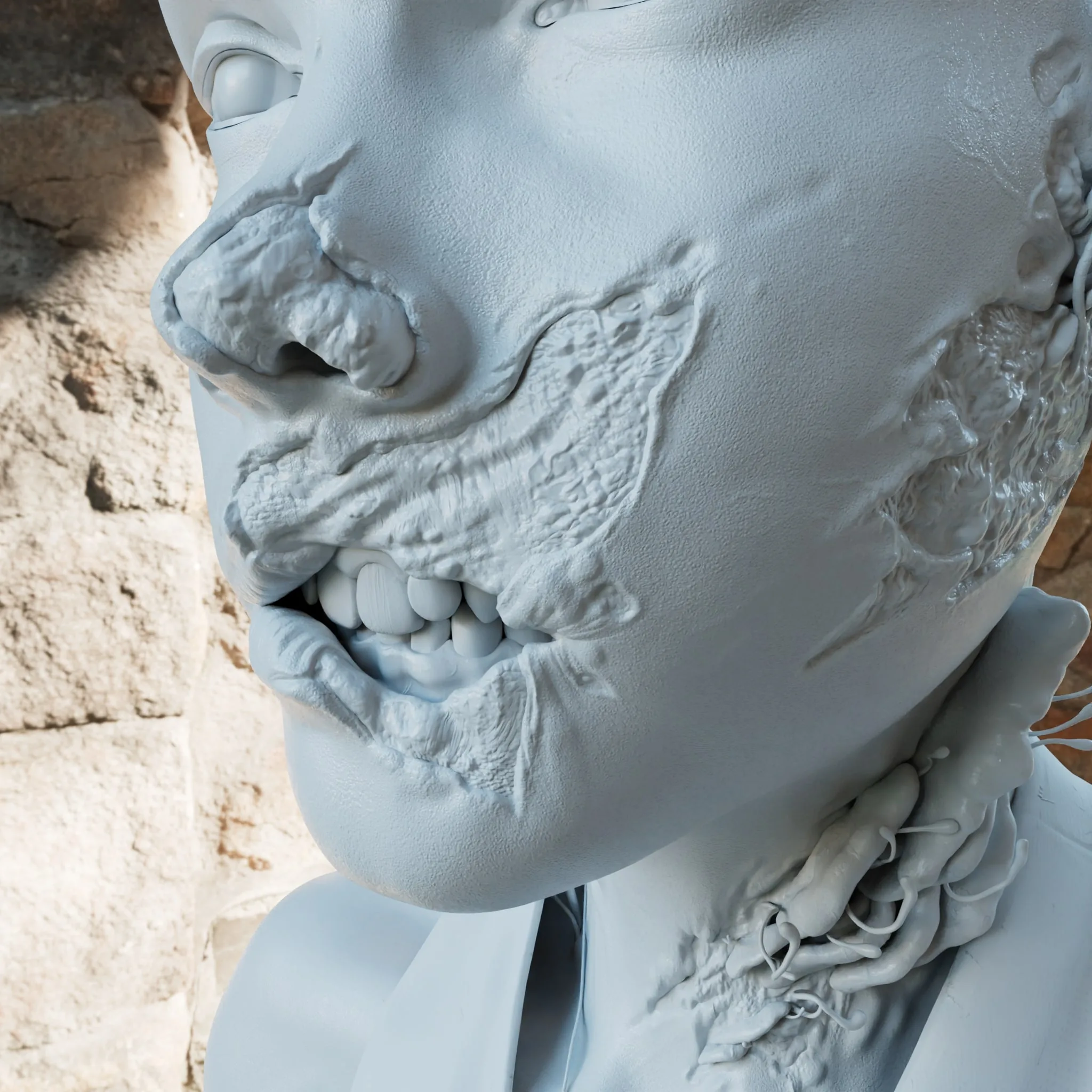 Создание персонажа зомби-чирлидерши с помощью ZBrush & Substance 3D — изображение 10