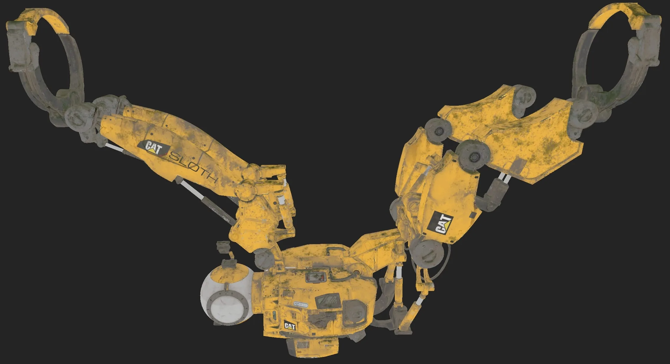 Создание механического ленивца в Blender и Substance 3D Painter - изображение 10