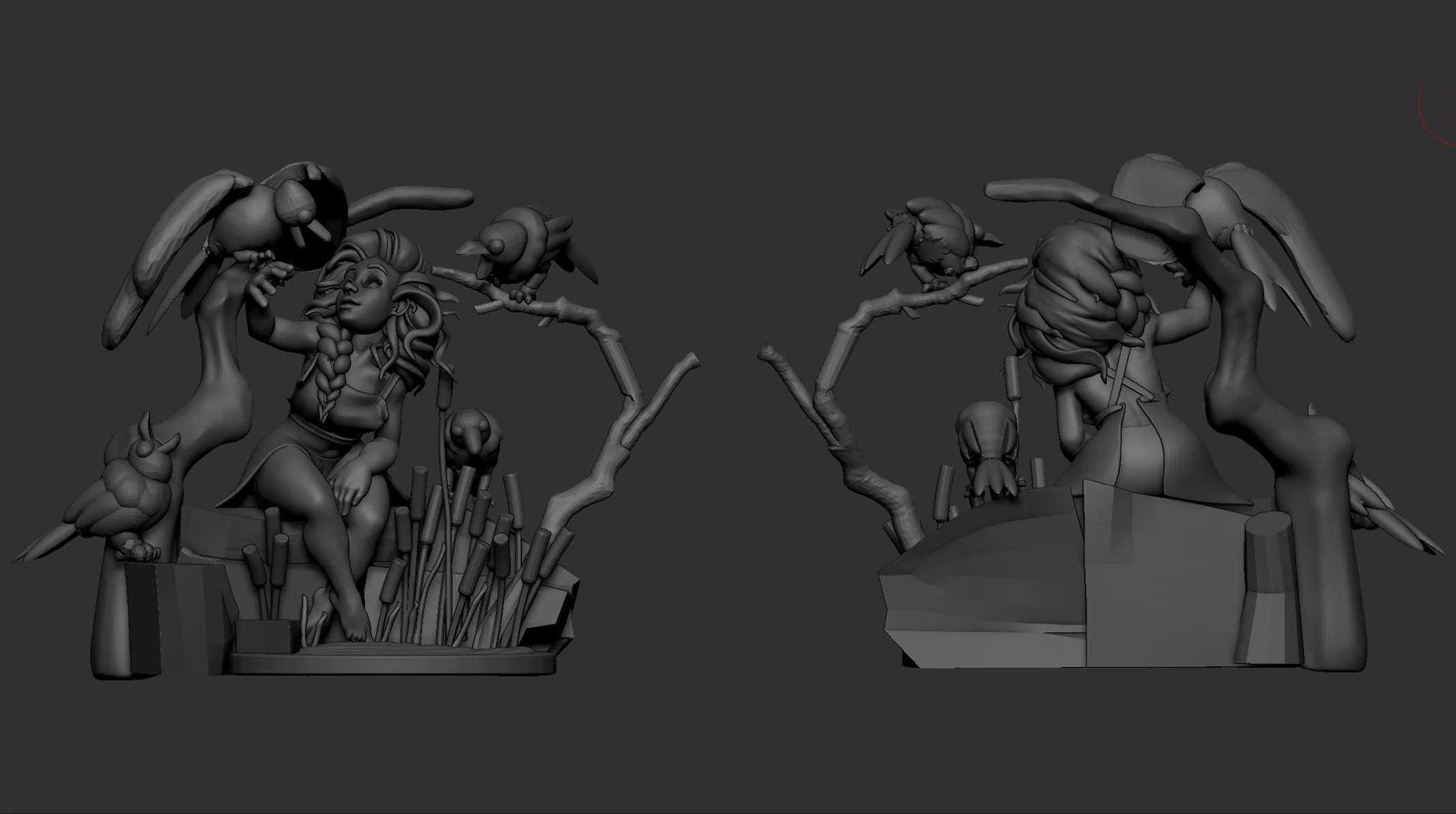 From Model to ZBrush Splash Screen: - изображение 25