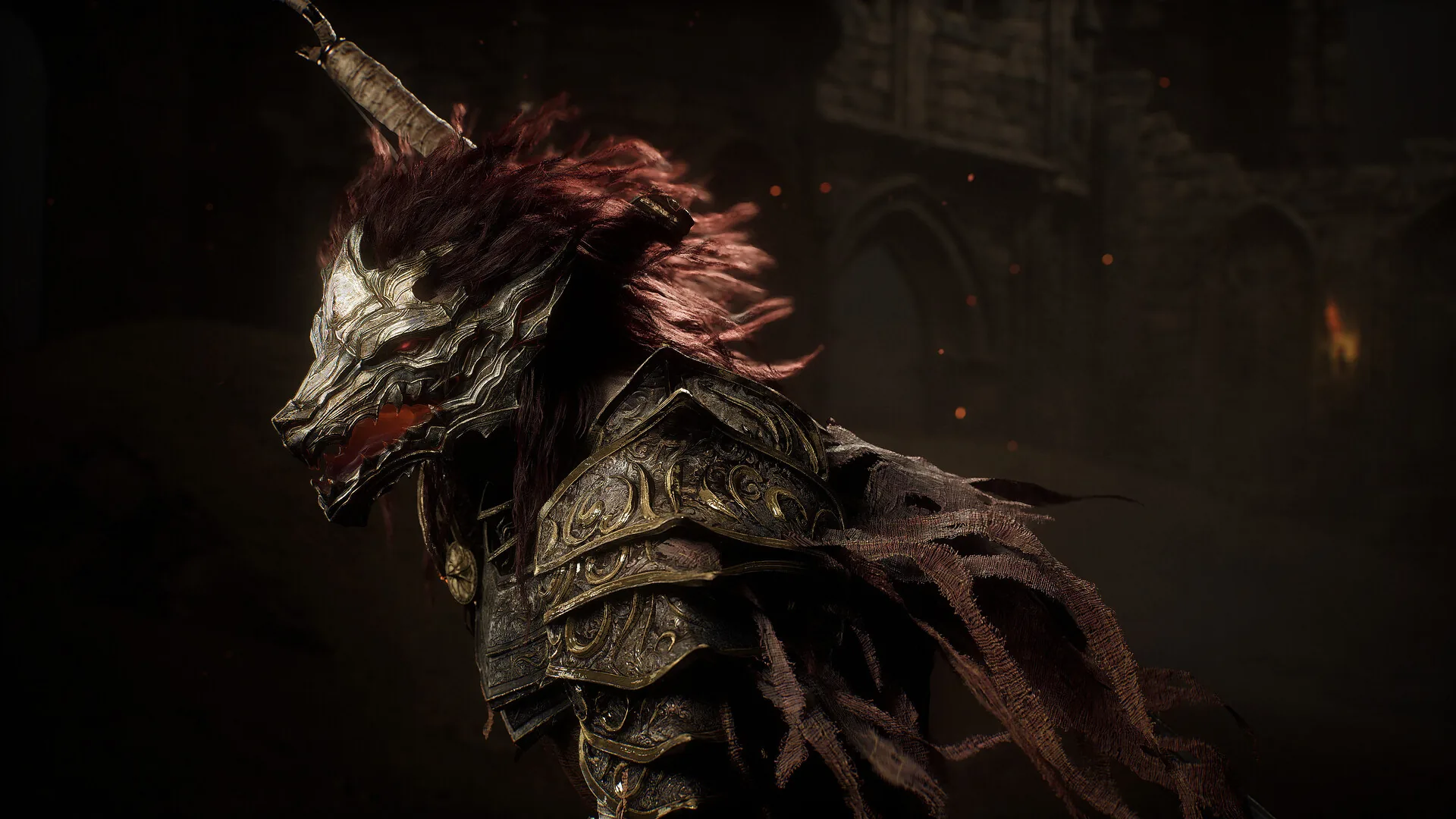 Фантастический рыцарь-оборотень в стиле Elden Ring, созданный с помощью ZBrush и UE5 — изображение 2