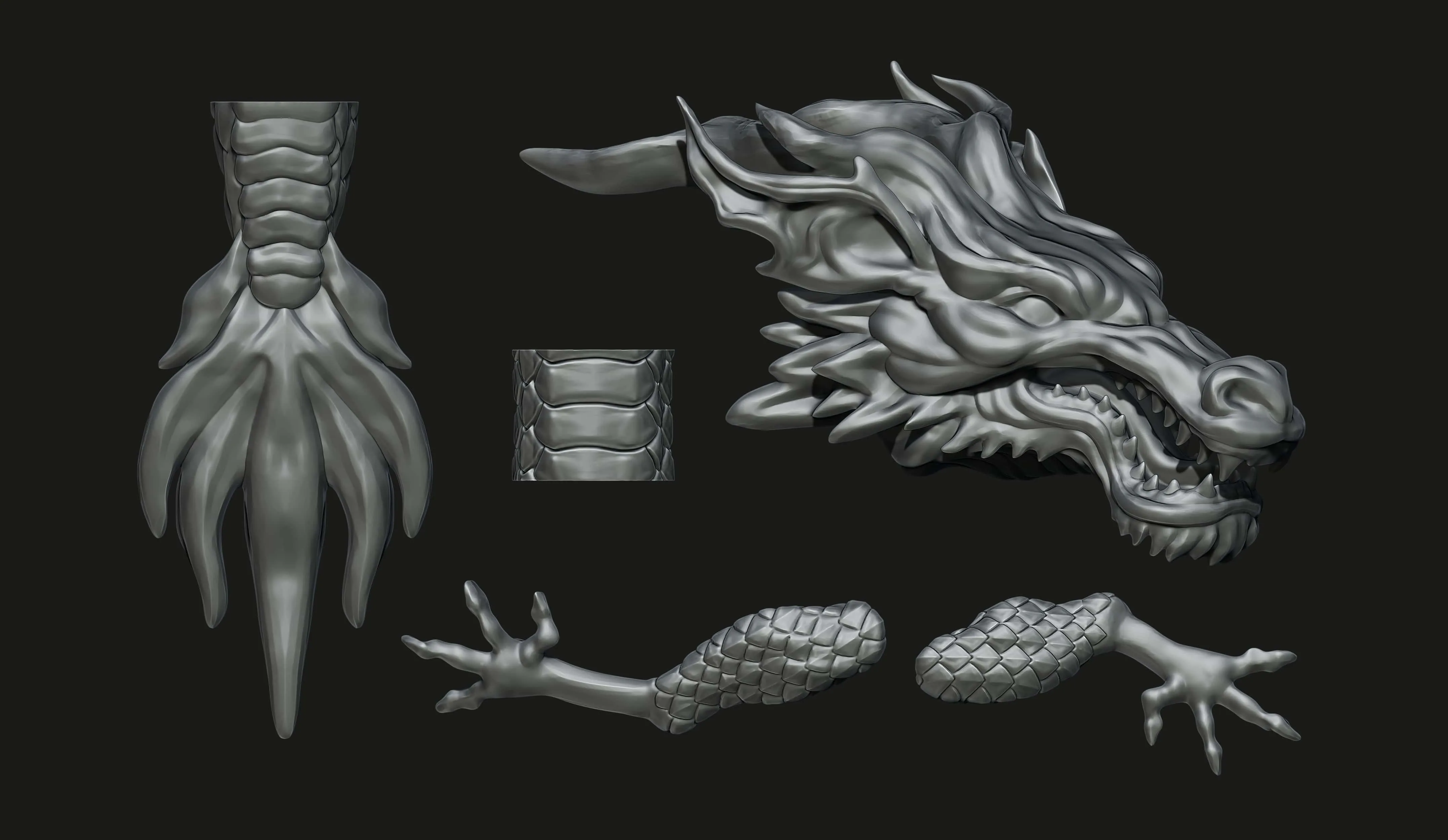 Создание традиционного японского оружия с помощью ZBrush и Substance 3D - изображение 8