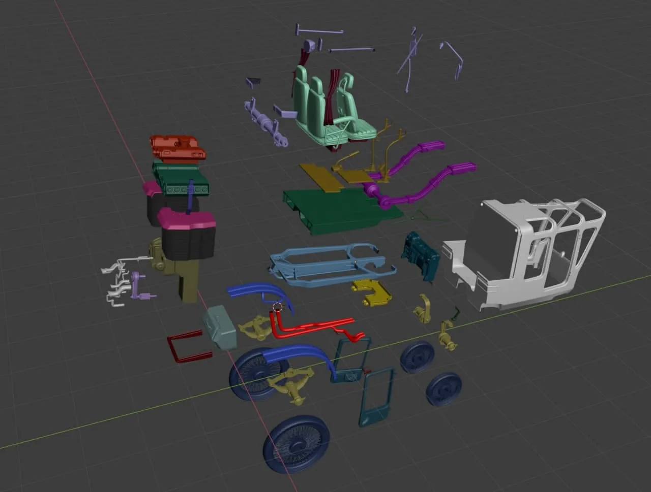 Создание Coupris Kineema из Disco Elysium с помощью Blender и Substance - изображение 5