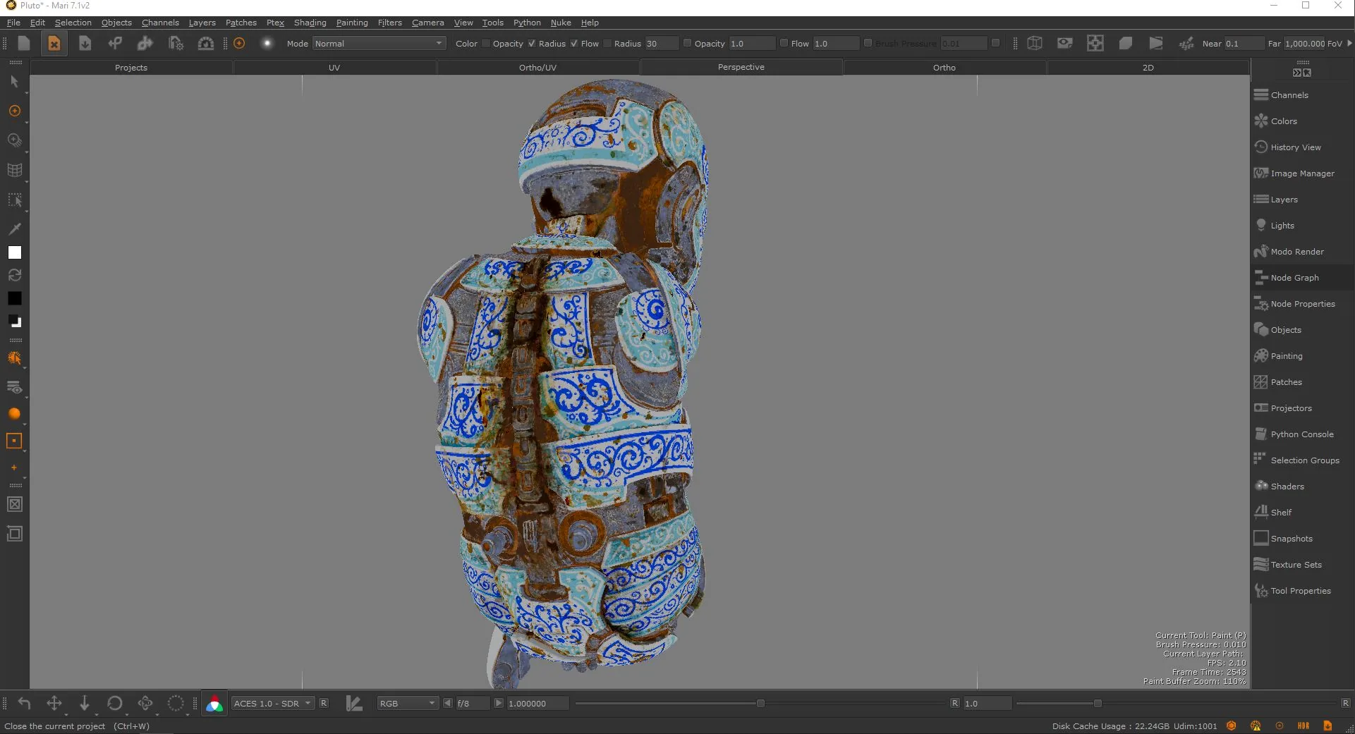 Как настроить текстуры в стиле живописи с помощью Mari & Substance 3D Designer - изображение 7