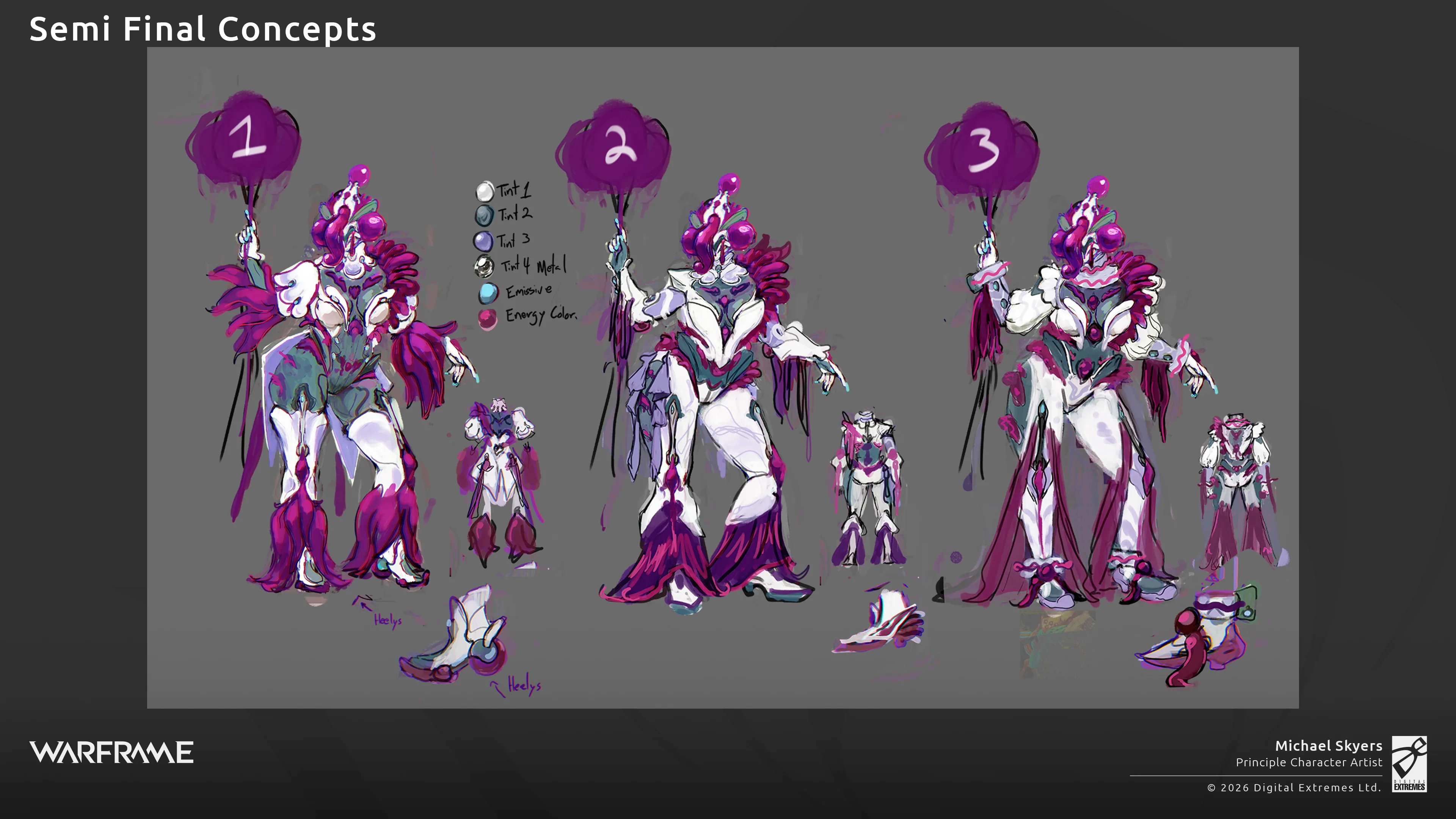 Warframe Character Artist on Designing Follie and Evolving Silhouettes - изображение 3
