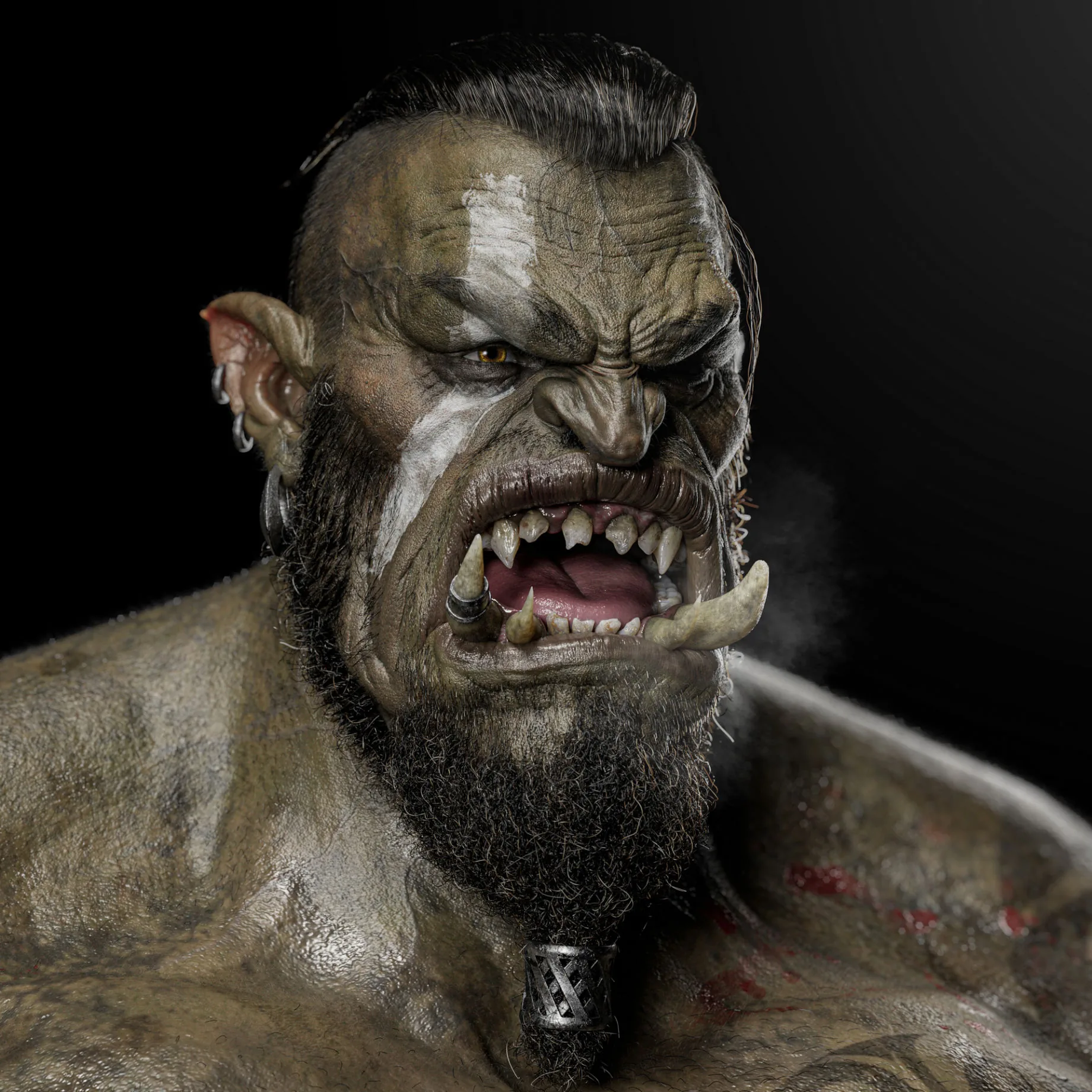 3D Artist Shares Stylized Sculpts of Orks Based on a 2D Concept - изображение 9