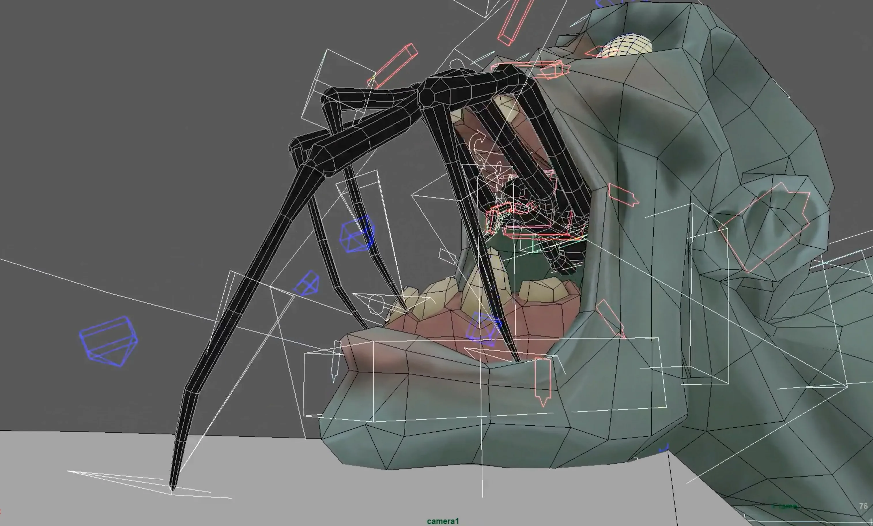 Посмотрите на эту весёлую и отвратительную анимацию, сделанную командой 3D-художников — изображение 2