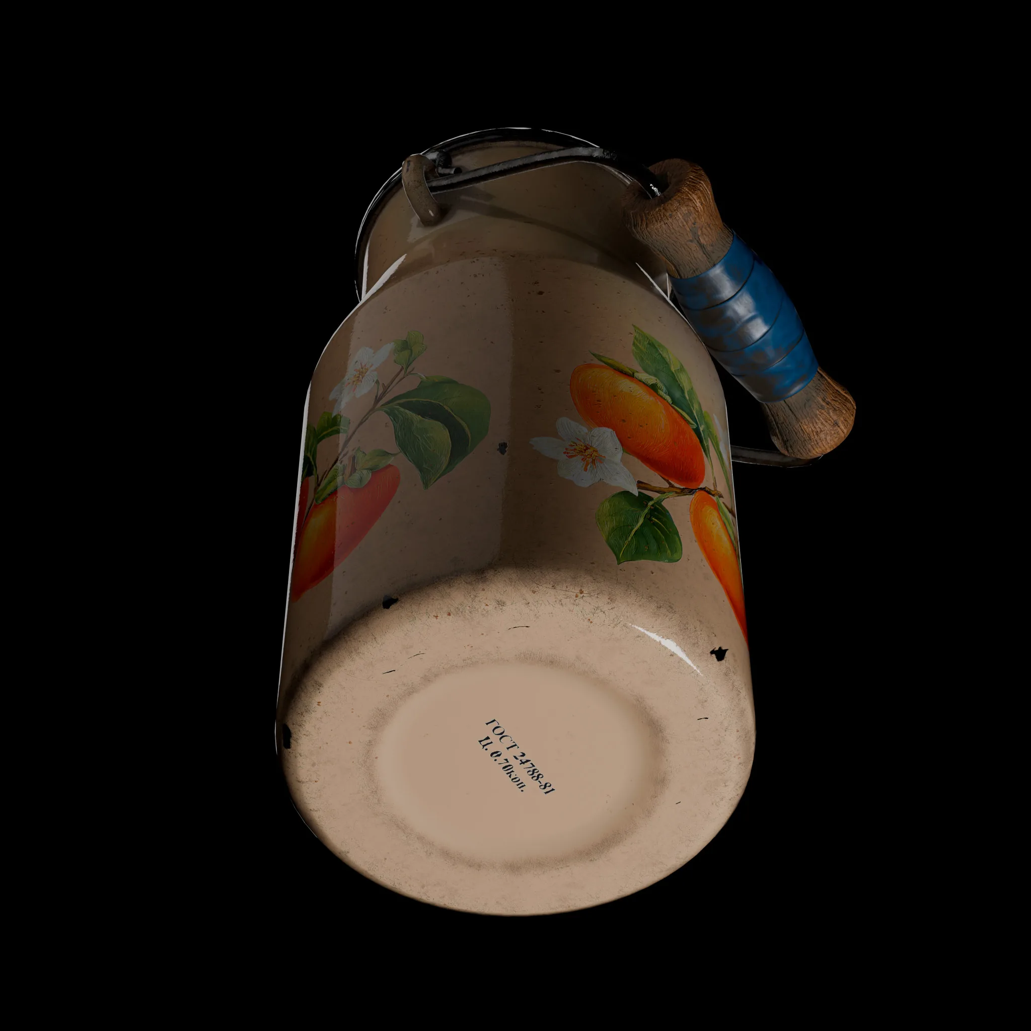Оживление винтажной советской молочной банки в Blender — изображение 4