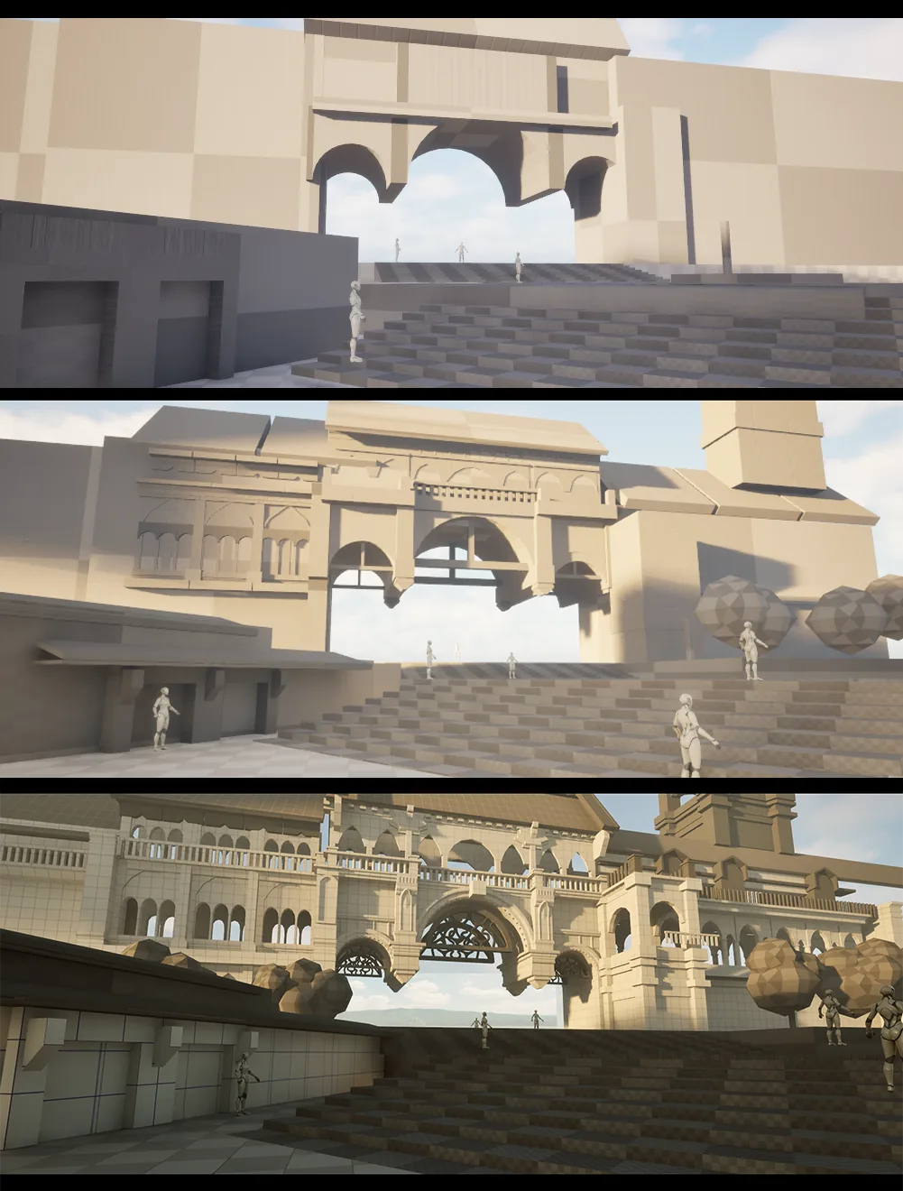 Building Fantasy Ancient Gateway In 3D - изображение 5