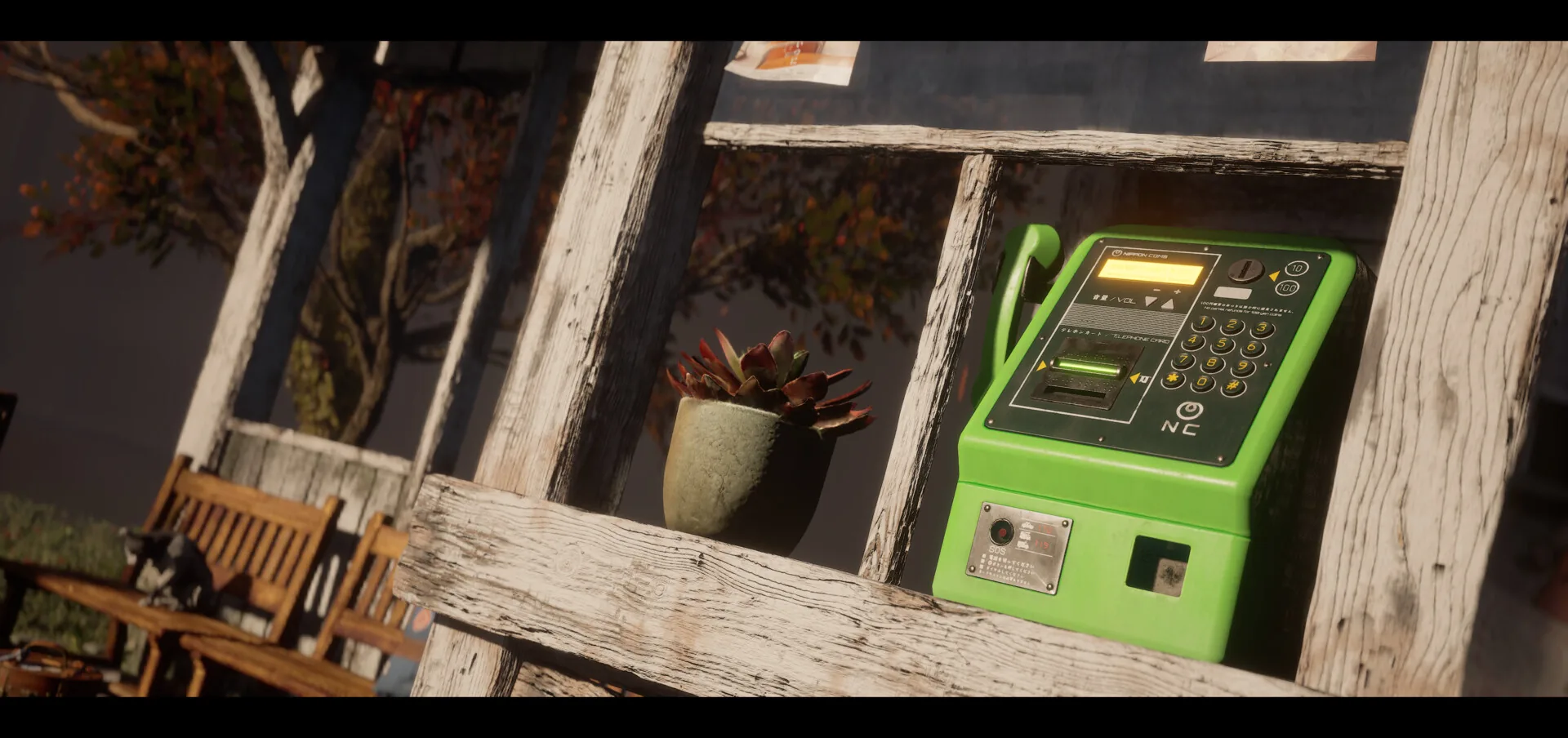 Telling A Story Through An Autumnal Rural Japanese Bus Stop 3D Diorama - изображение 7