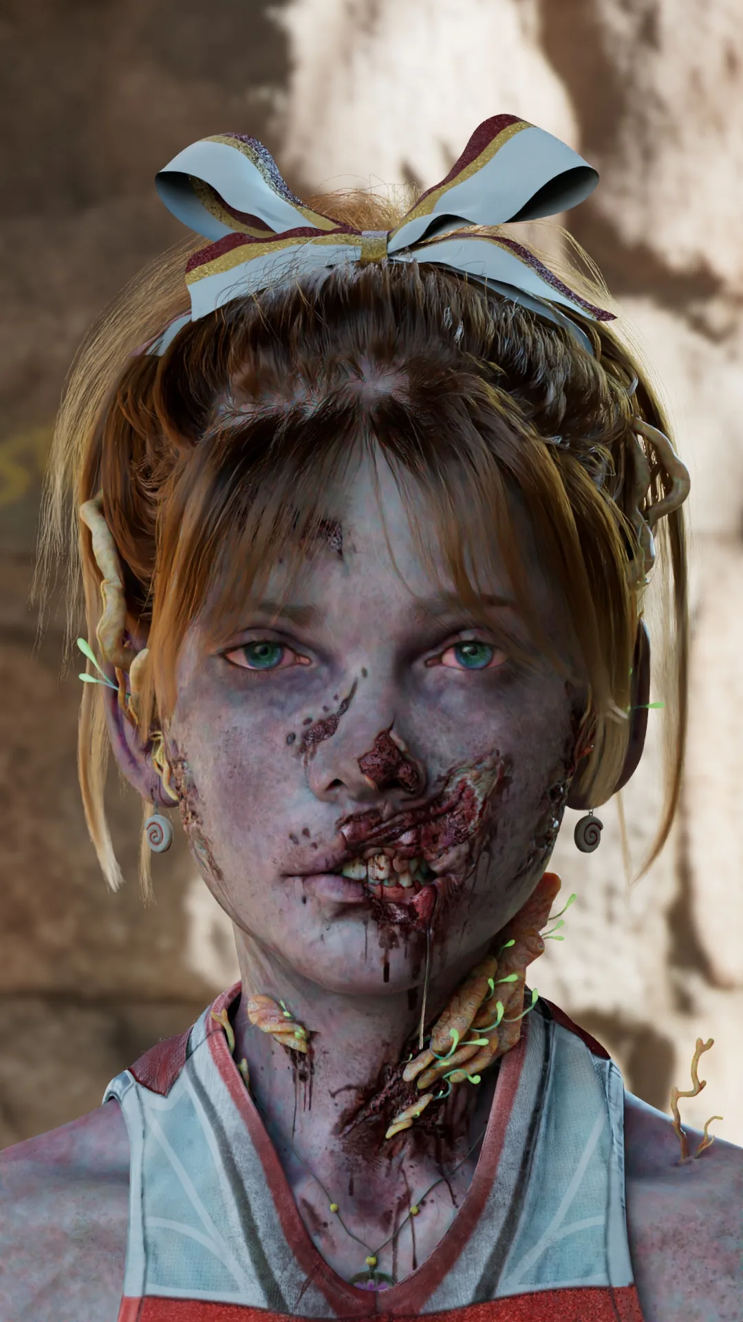 Создание персонажа зомби-чирлидерши с помощью ZBrush & Substance 3D — изображение 20