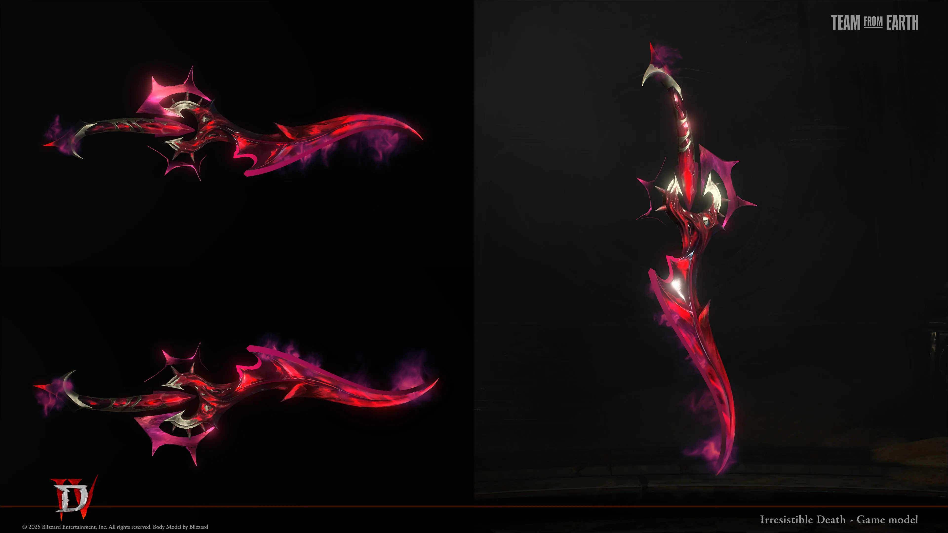 Посмотрите на этот косметический набор для класса Warlock — Succubus, созданный для Diablo IV — изображение 8