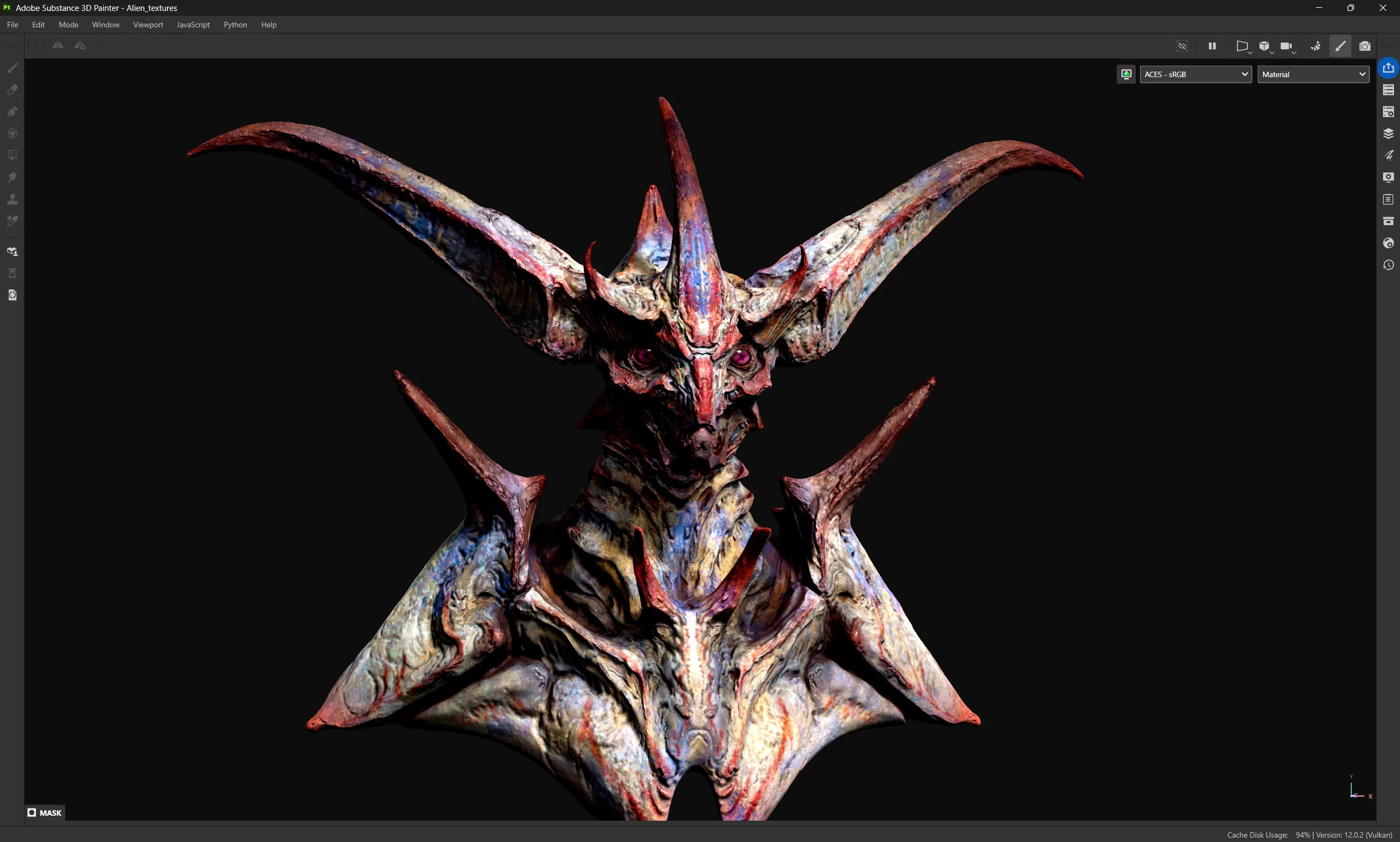 3D Alien Bust Sculpt Inspired By Mass Effect - изображение 6