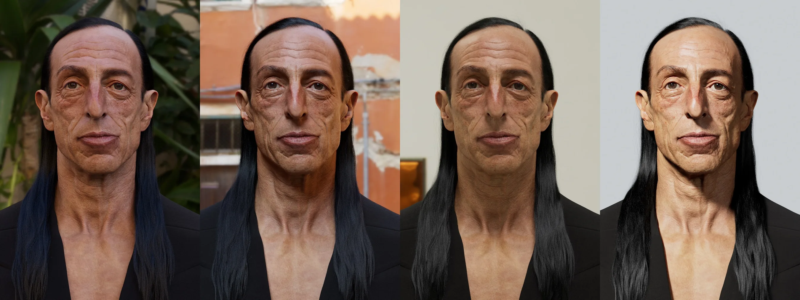 Лепка и текстурирование 3D-портрета Рика Оуэнса - изображение 23