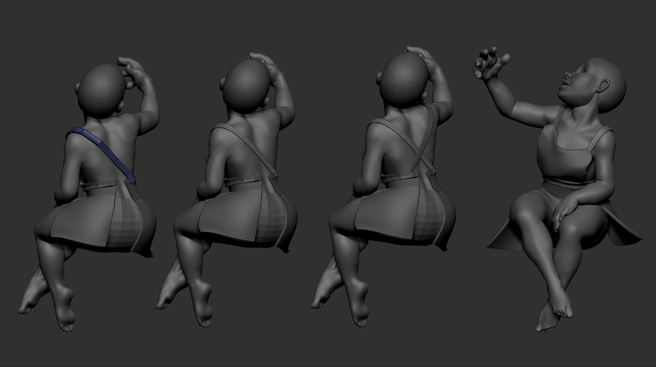 From Model to ZBrush Splash Screen: - изображение 24