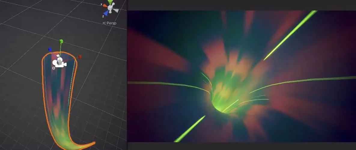 Этот деформирующий 3D-портал, созданный для игры, на самом деле — иллюзия - изображение 1