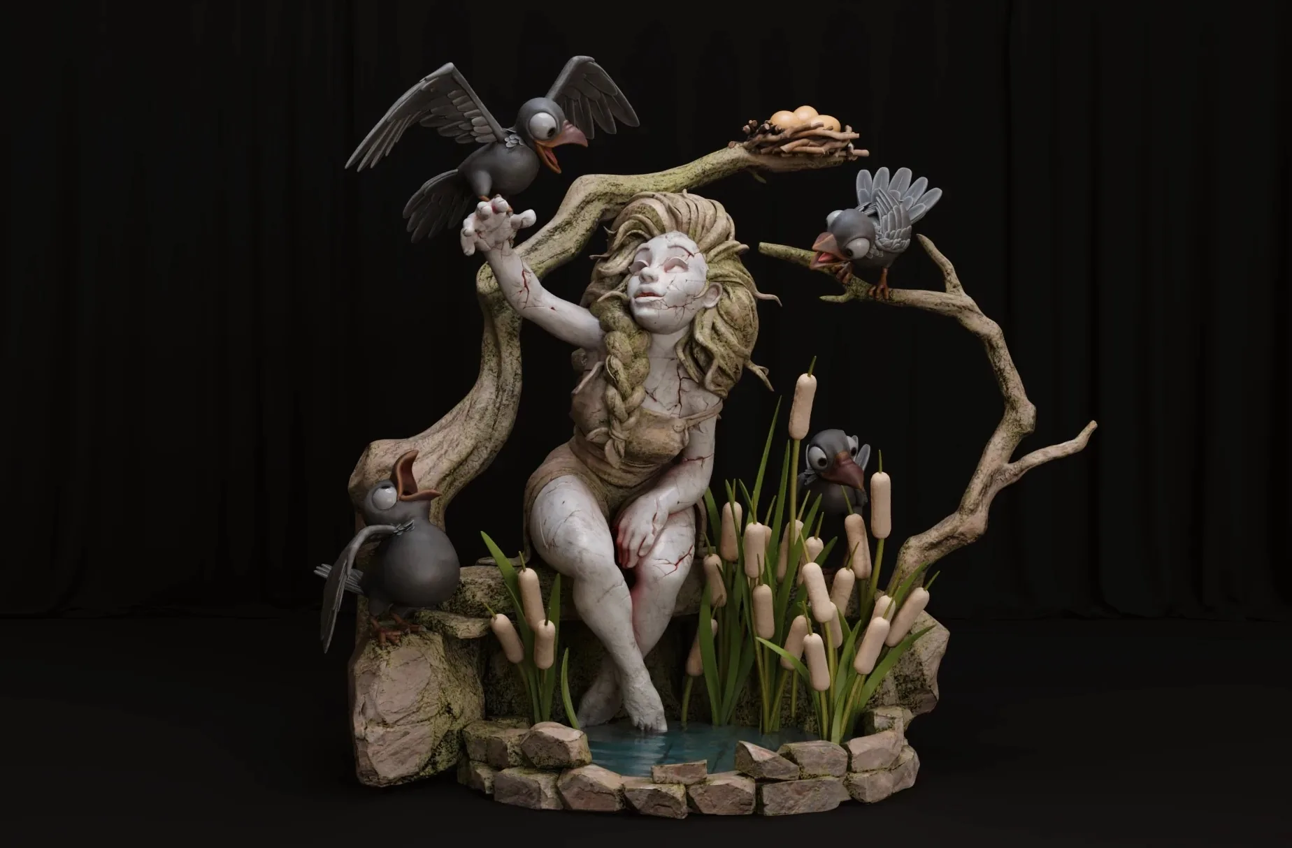 From Model to ZBrush Splash Screen: - изображение 1