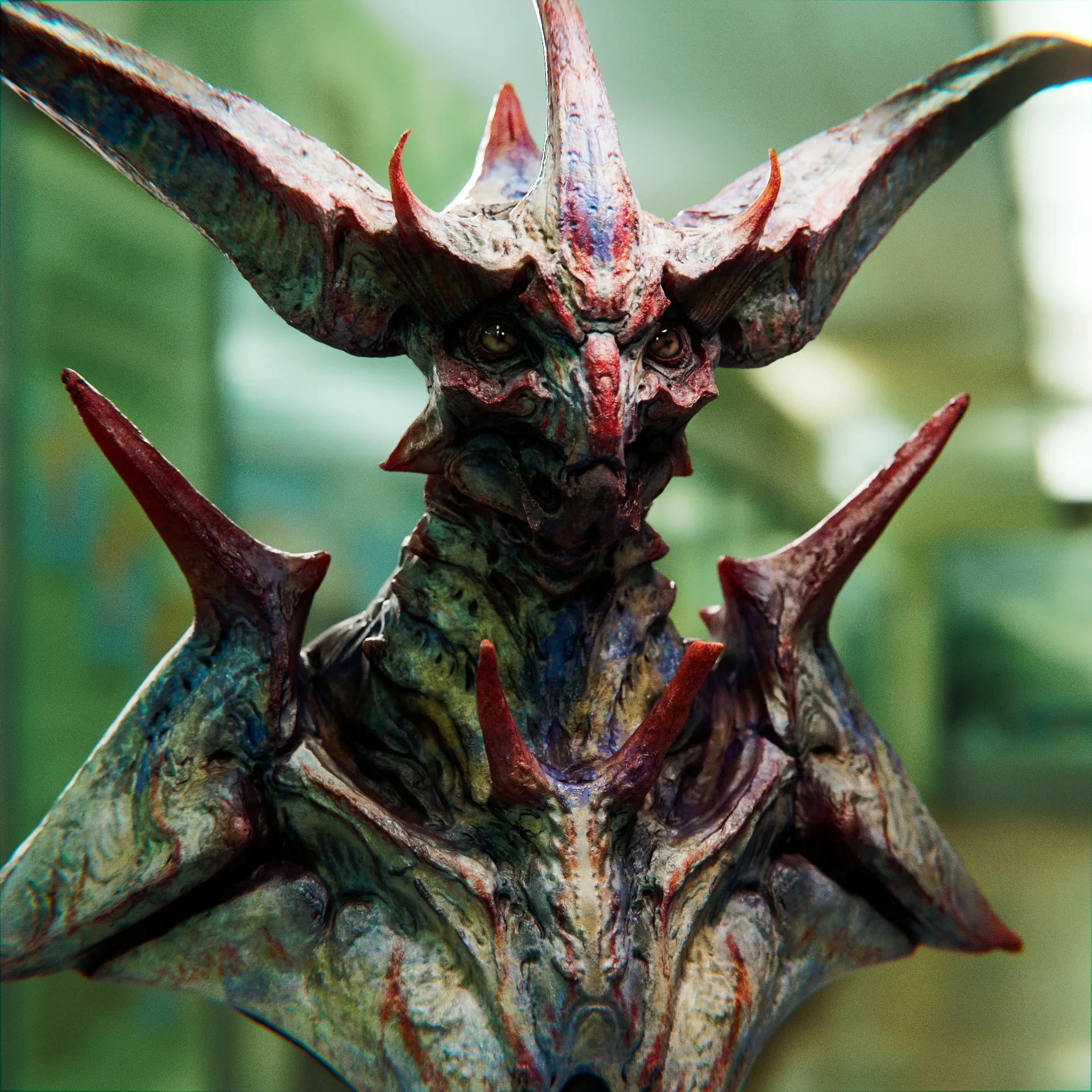 3D Alien Bust Sculpt Inspired By Mass Effect - изображение 10