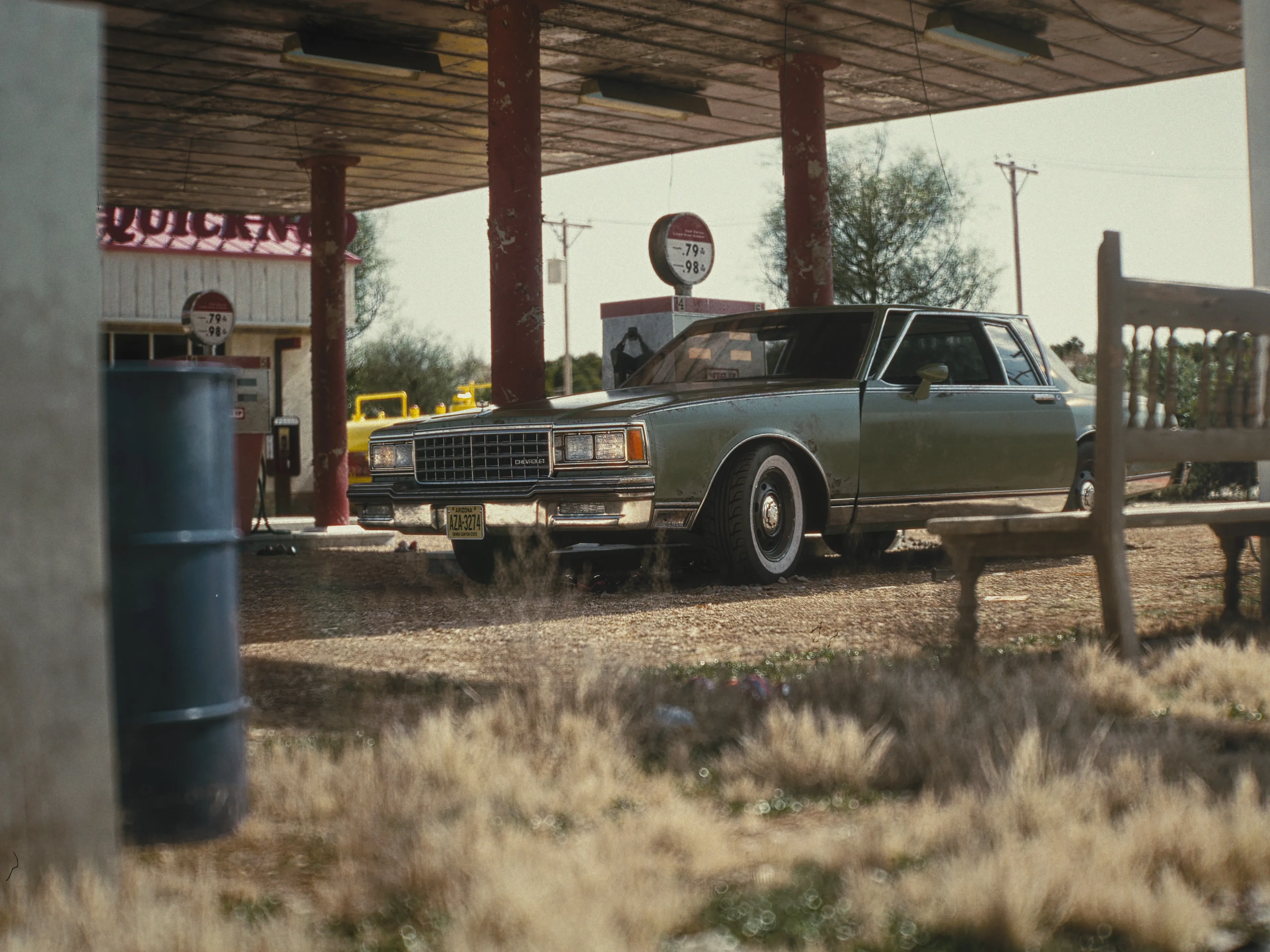 Исследование пустыни с Chevrolet Caprice Classic в 3D — изображение 3