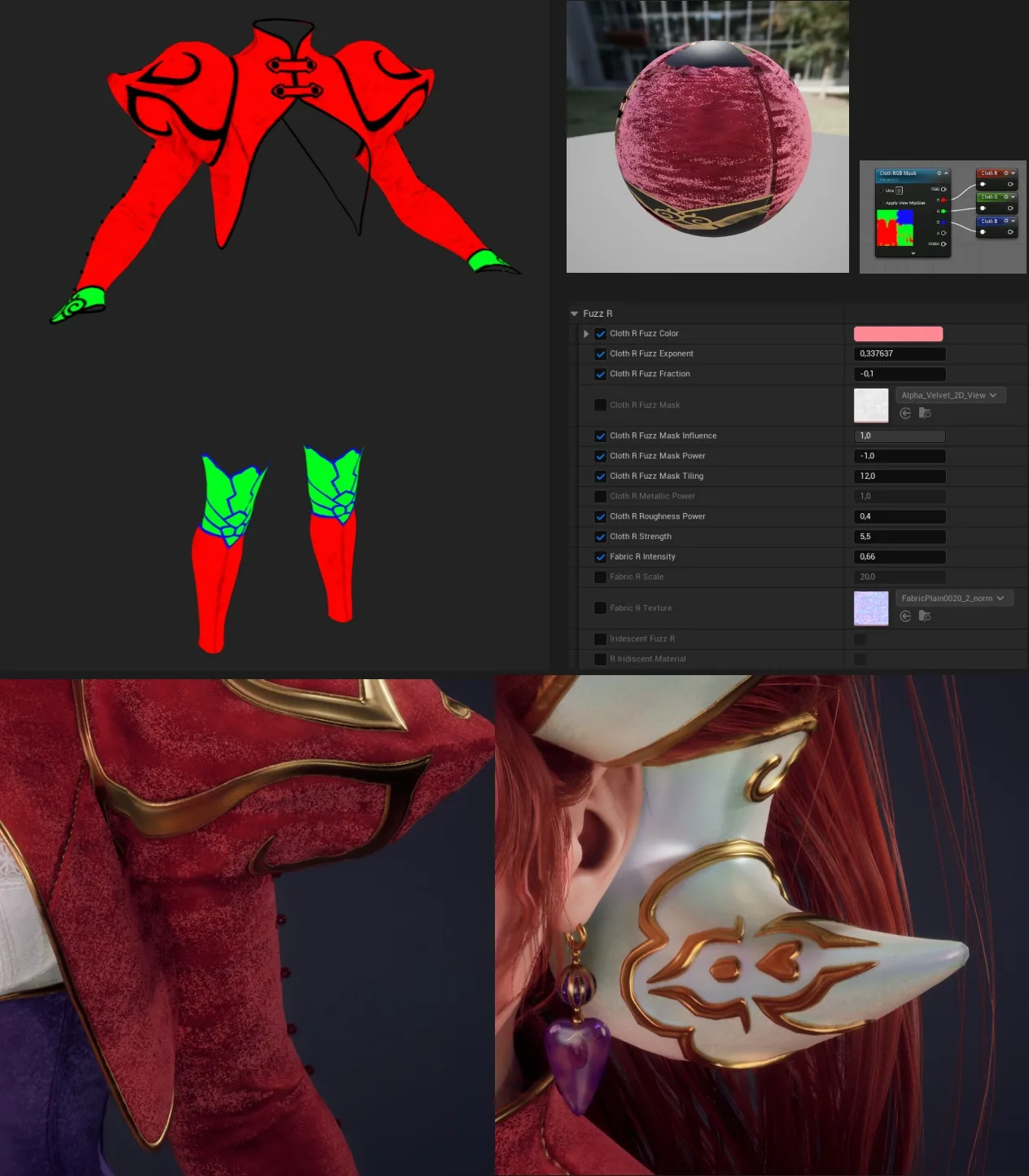 Создание фан-арта Миллиenia из Grandia 2 с использованием ZBrush & Substance 3D — изображение 20