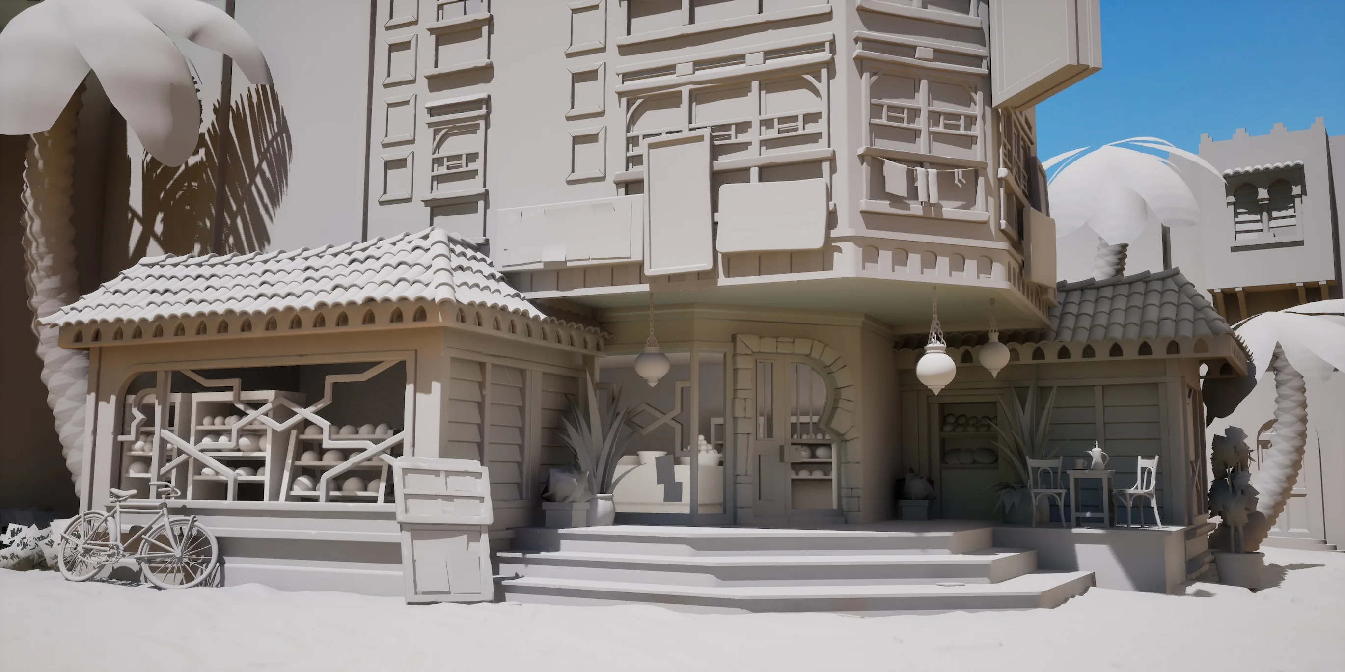 Designing a Stylized Pastry Bakery Using Substance 3D, Unreal Engine & ZBrush - изображение 6
