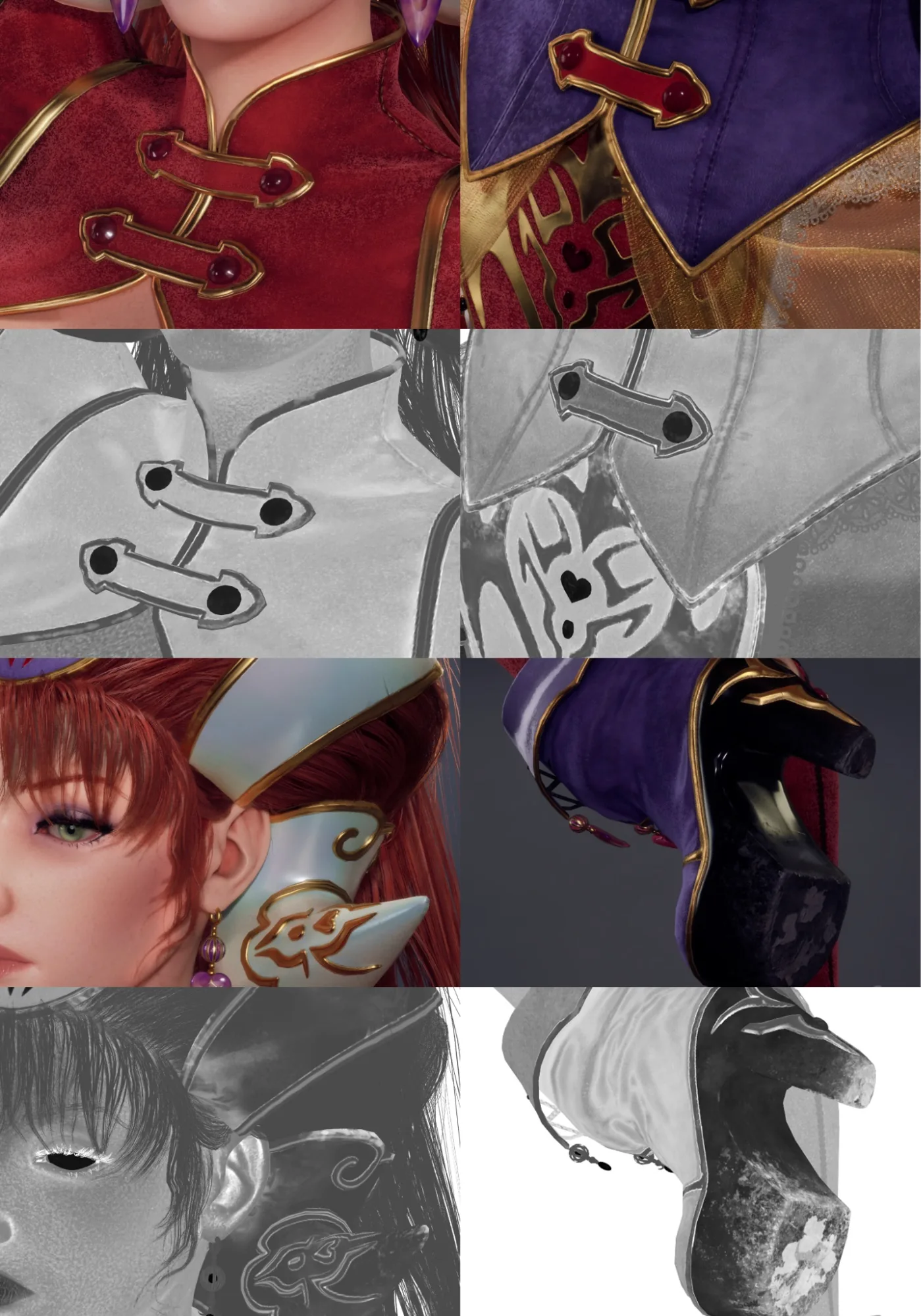 Создание фан-арта Миллиenia из Grandia 2 с использованием ZBrush & Substance 3D — изображение 19